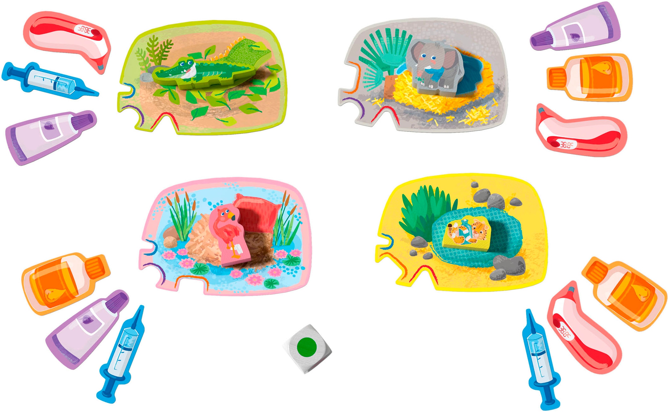 Haba Spiel »Meine ersten Spiele - Wir verarzten Tiere«