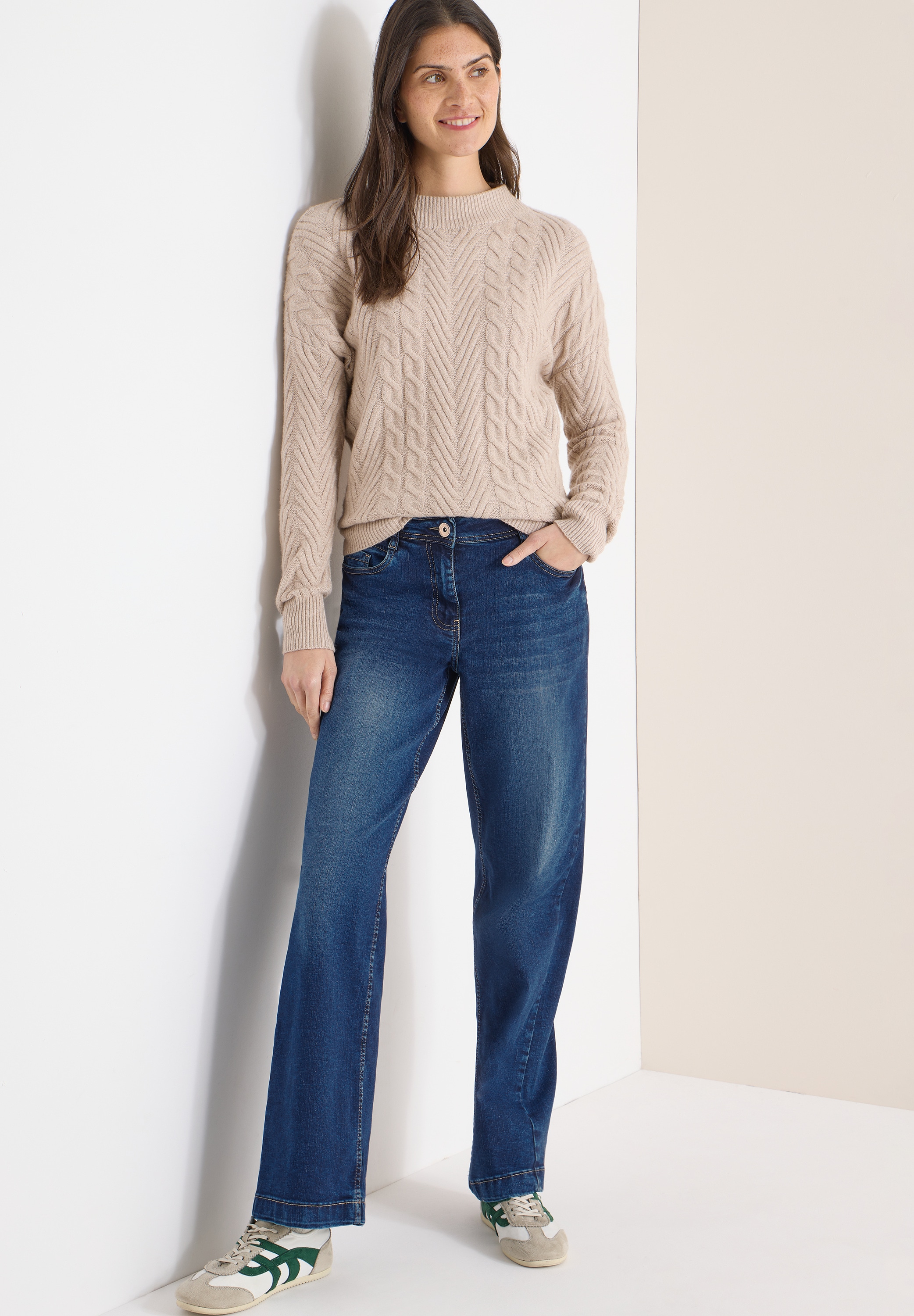 Cecil Weite Jeans »NEELE« im Five-Pocket Style