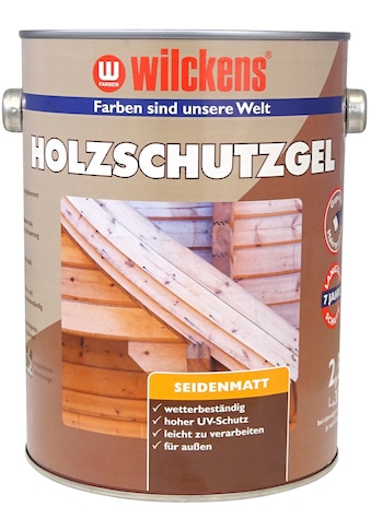 Wilckens Farben Holzschutzlasur »Holzschutzgel« seiden...