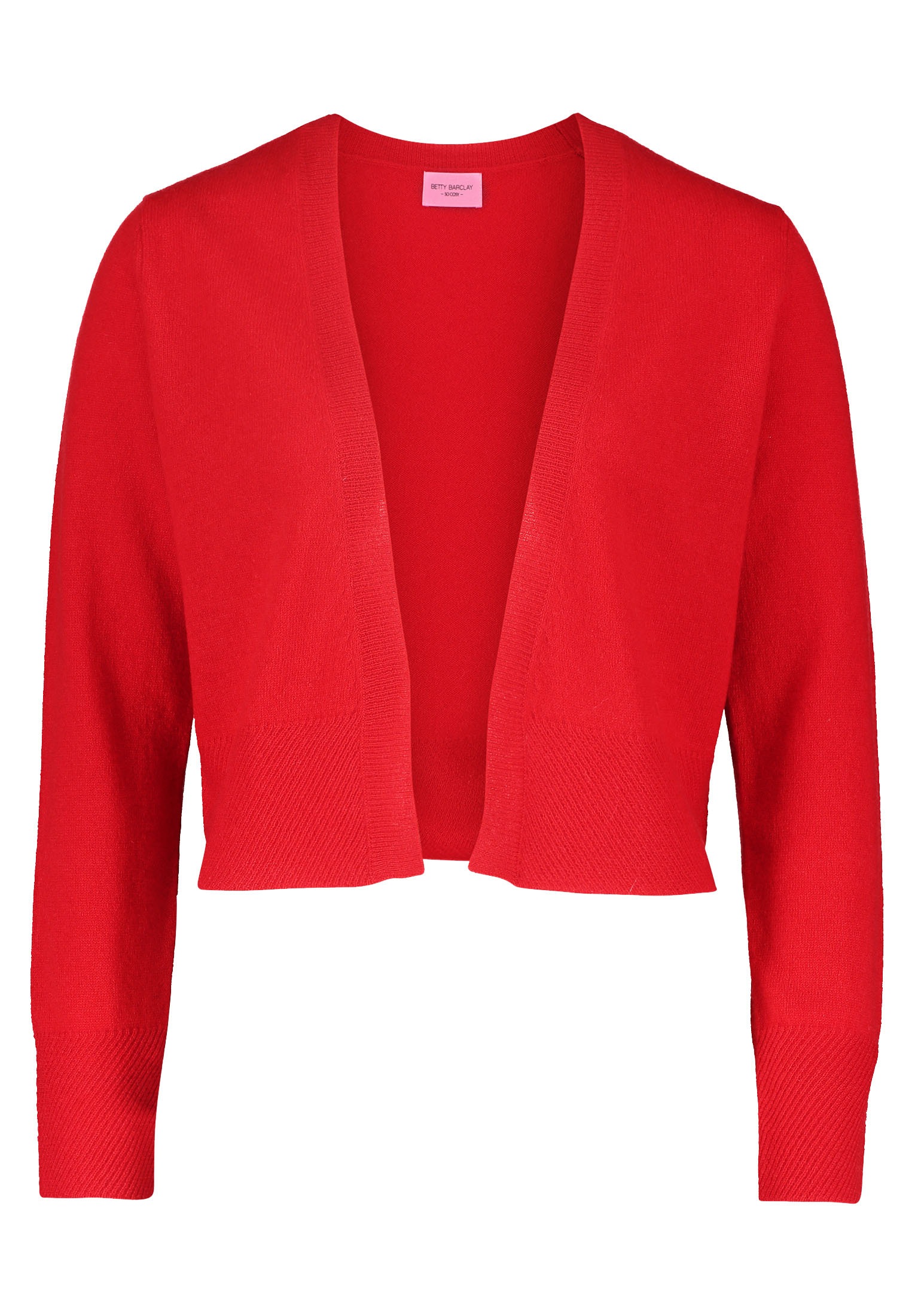 Betty Barclay Strickjacke »Betty Barclay Kaschmir-Strickjacke mit Rippbündchen«, Strick