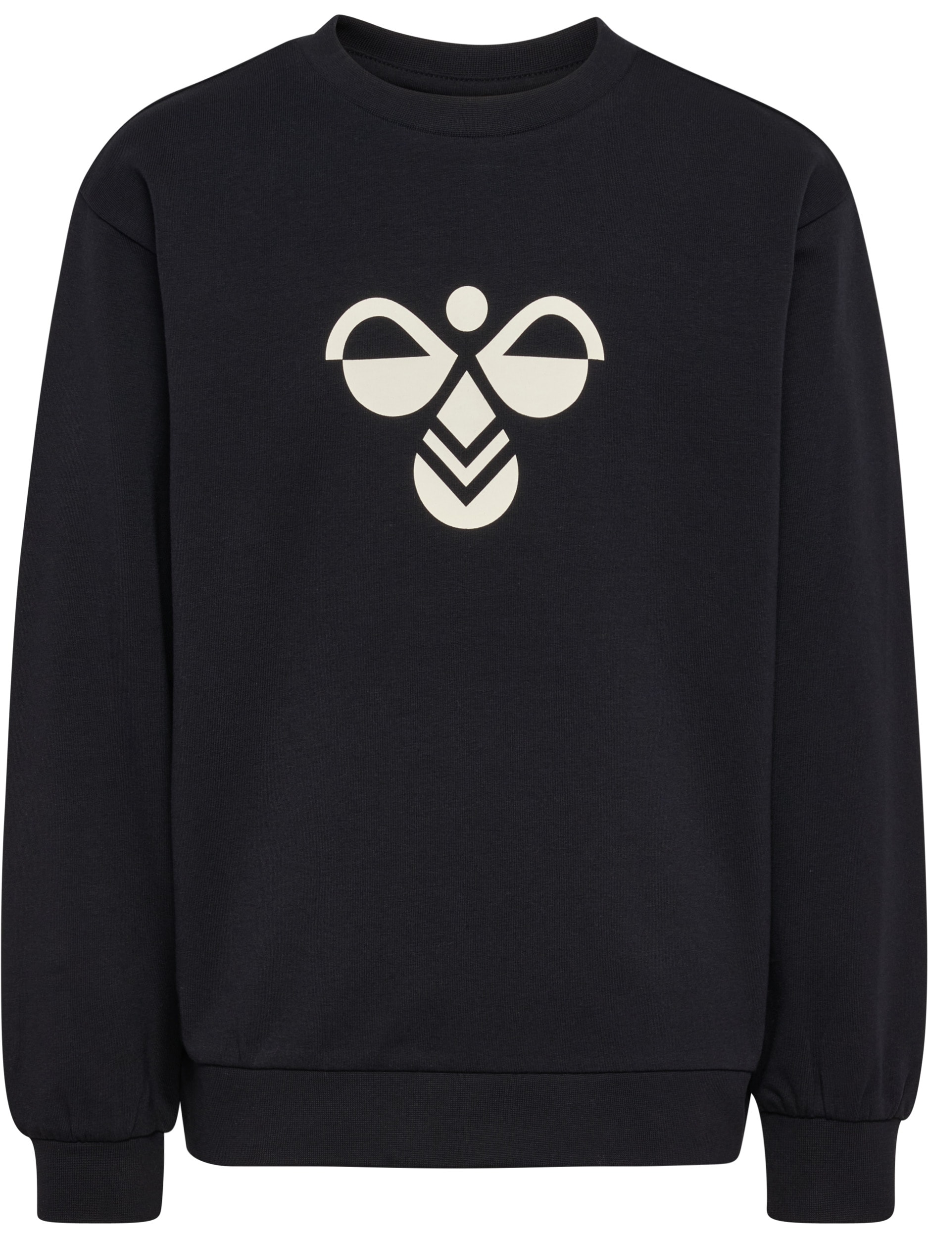 hummel "HMLJR REG TUKAS SWEATSHIRT", sportlicher Stil, mit Logo-Druck und seitlichen Winkeln