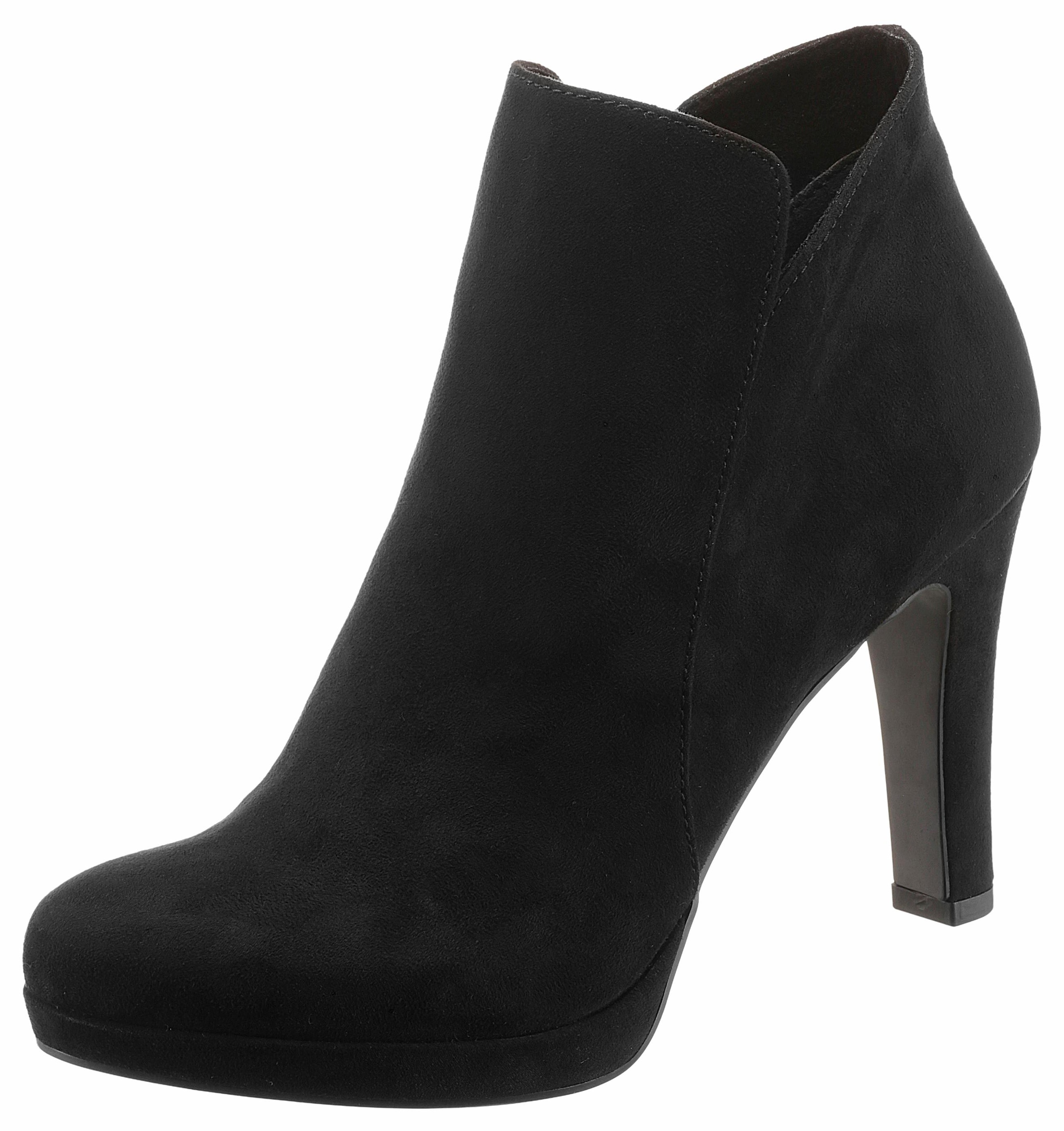 Tamaris Stiefelette Ankleboots, High-Heel-Stiefelette mit Trichterabsatz