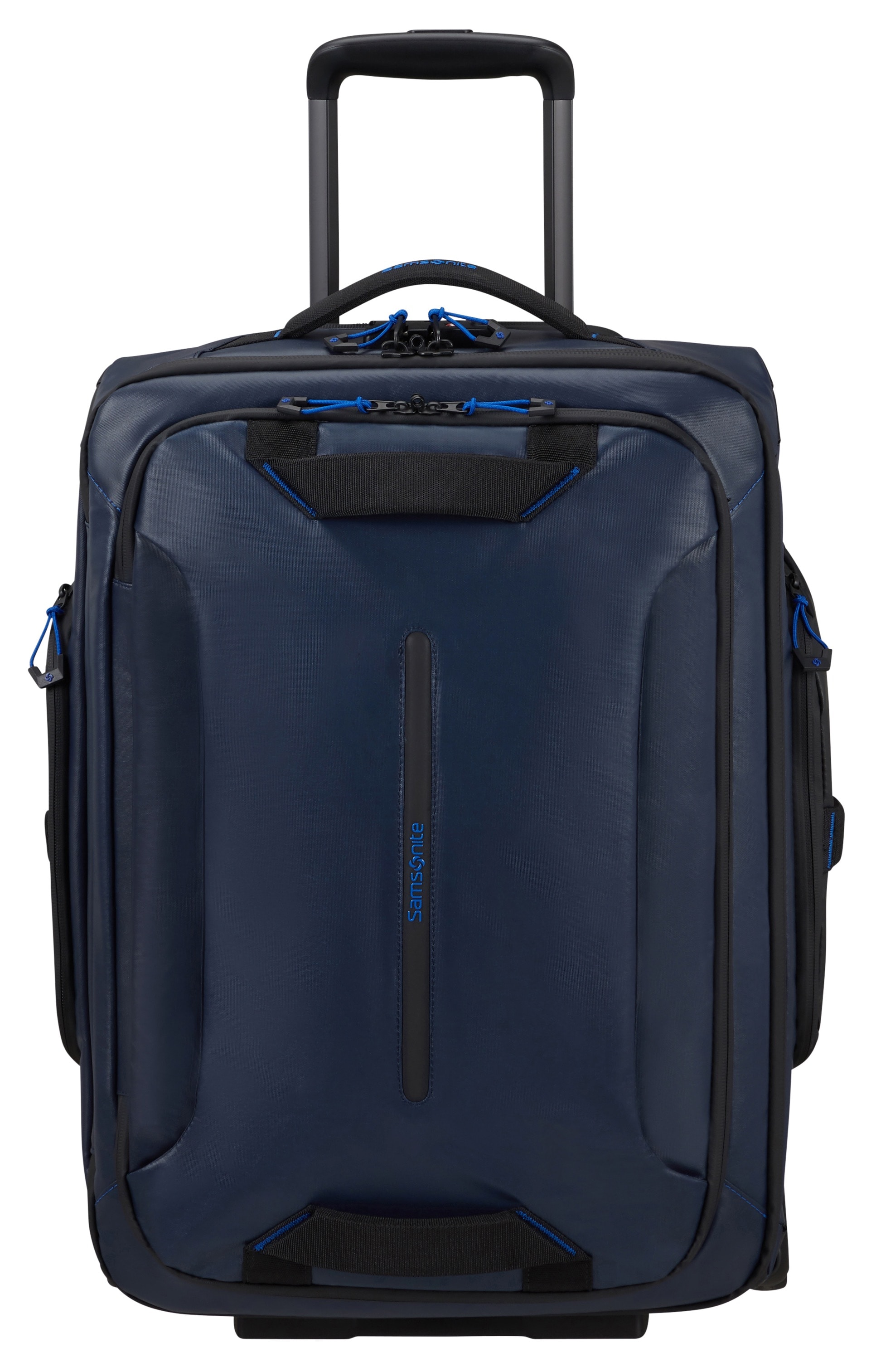 Samsonite Weichgepäck-Trolley »ECODIVER 55 - 2 Rollen«, 2 Rollen, Handgepäck Koffer Reisetasche Weichgepäck-Koffer Fronttasche