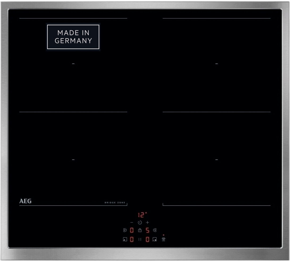 AEG Induktions Herd-Set Serie 5000 »HH24HSPID«, Pyrolyse-Selbstreinigung, Hob2Hood, AirFry-Funktion
