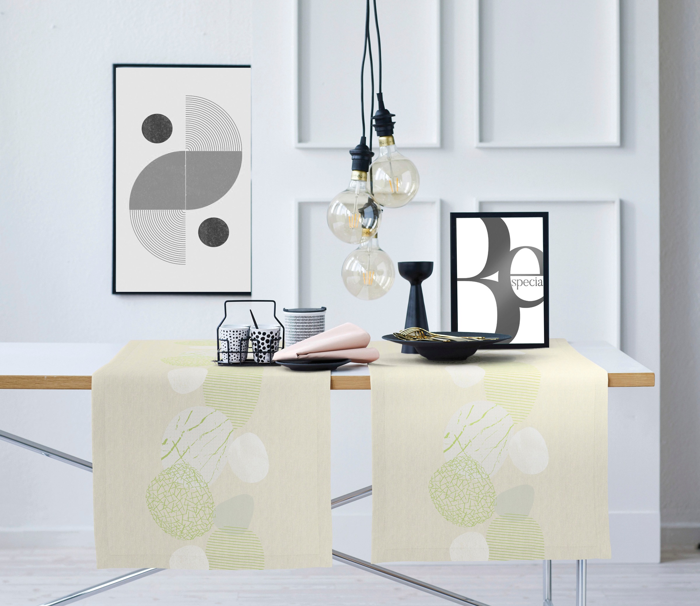 APELT Tischläufer "1601 LOFT STYLE" Jacquardgewebe günstig online kaufen