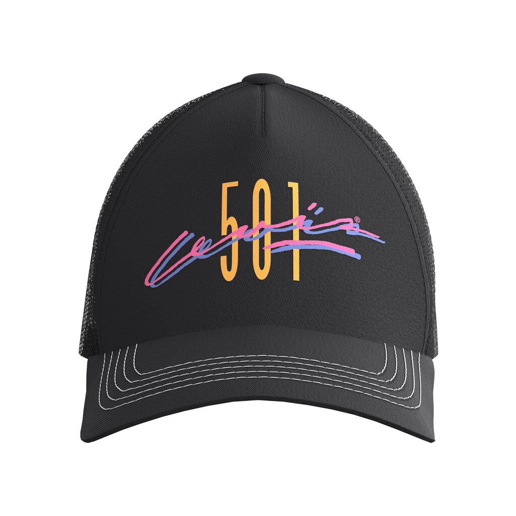 Levi's® Baseball Cap »501 GRAPHIC CAP« mit luftigem Netz-Einsatz Levi's® Baseball Cap »501 GRAPHIC CAP« mit luftigem Netz-Einsatz