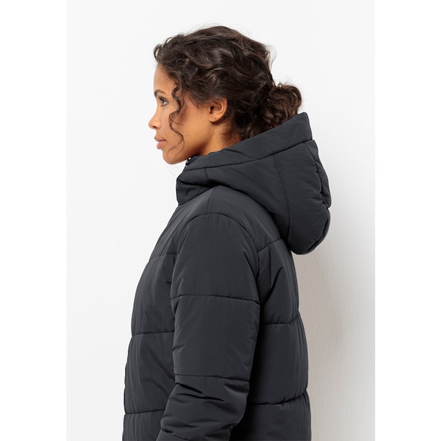 Jack Wolfskin Funktionsjacke »KAROLINGER LONG JKT W«, mit Kapuze für  bestellen | BAUR