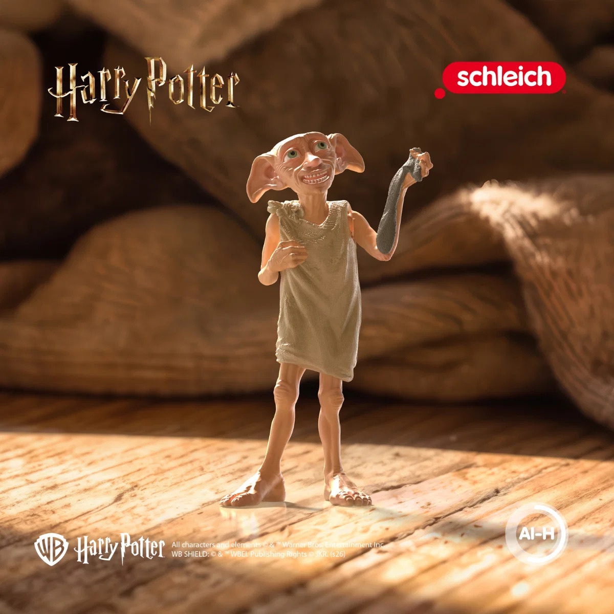 Schleich® Spielfigur »HARRY POTTER™ , Dobby™ mit Socke (14940)«