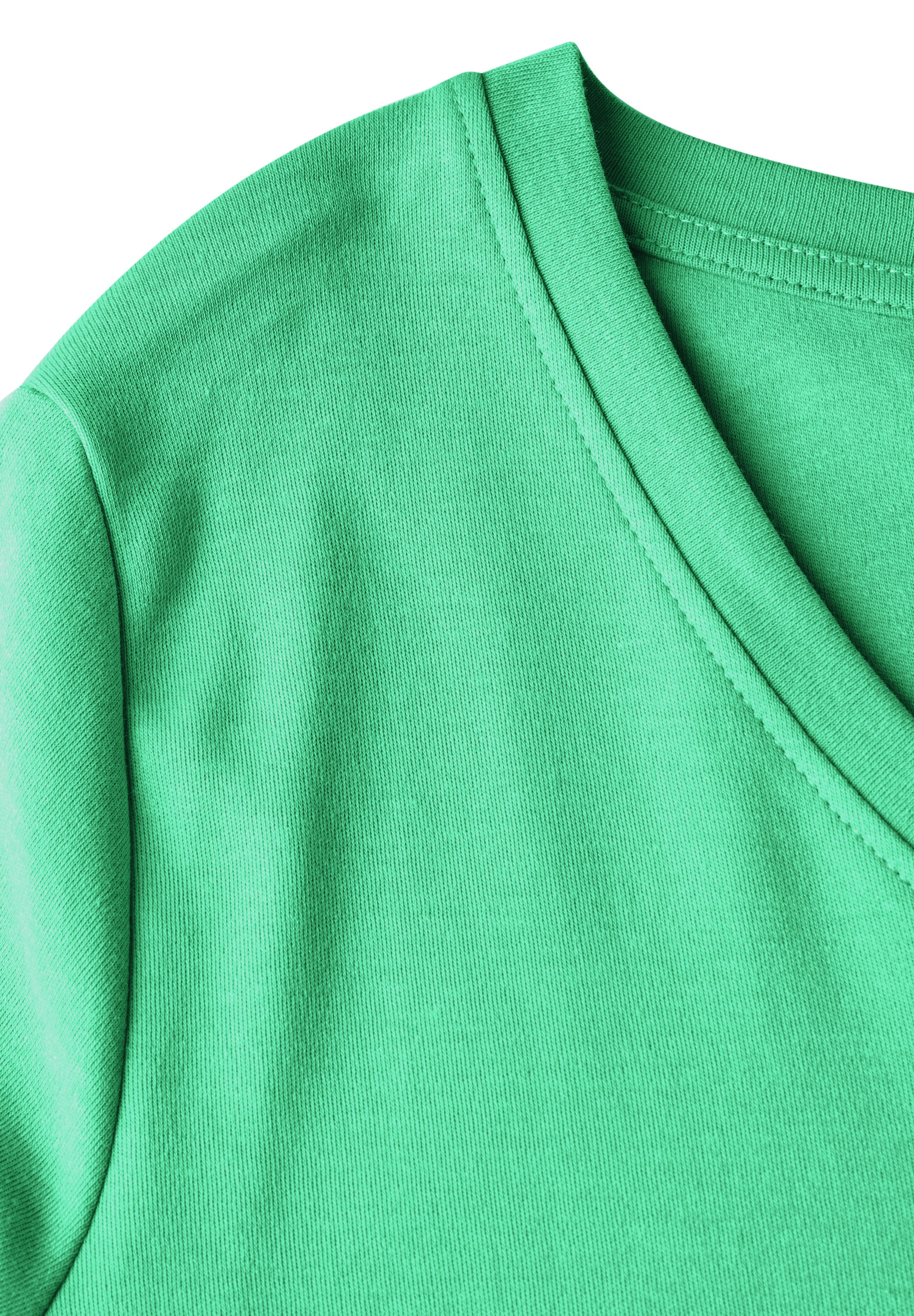 STREET ONE V-Shirt, aus reiner Baumwolle