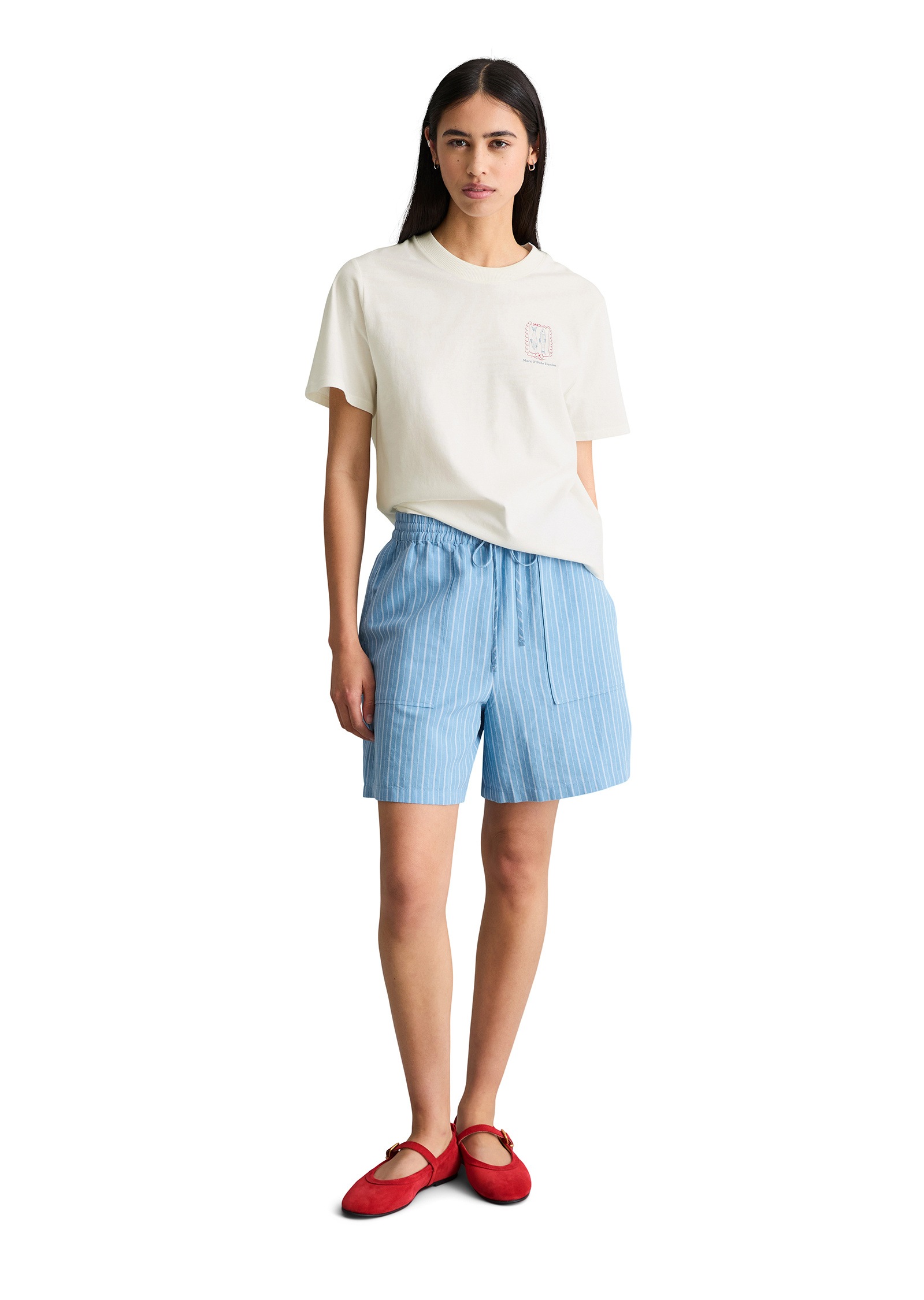 Marc O'Polo DENIM T-Shirt »aus Organic Cotton«