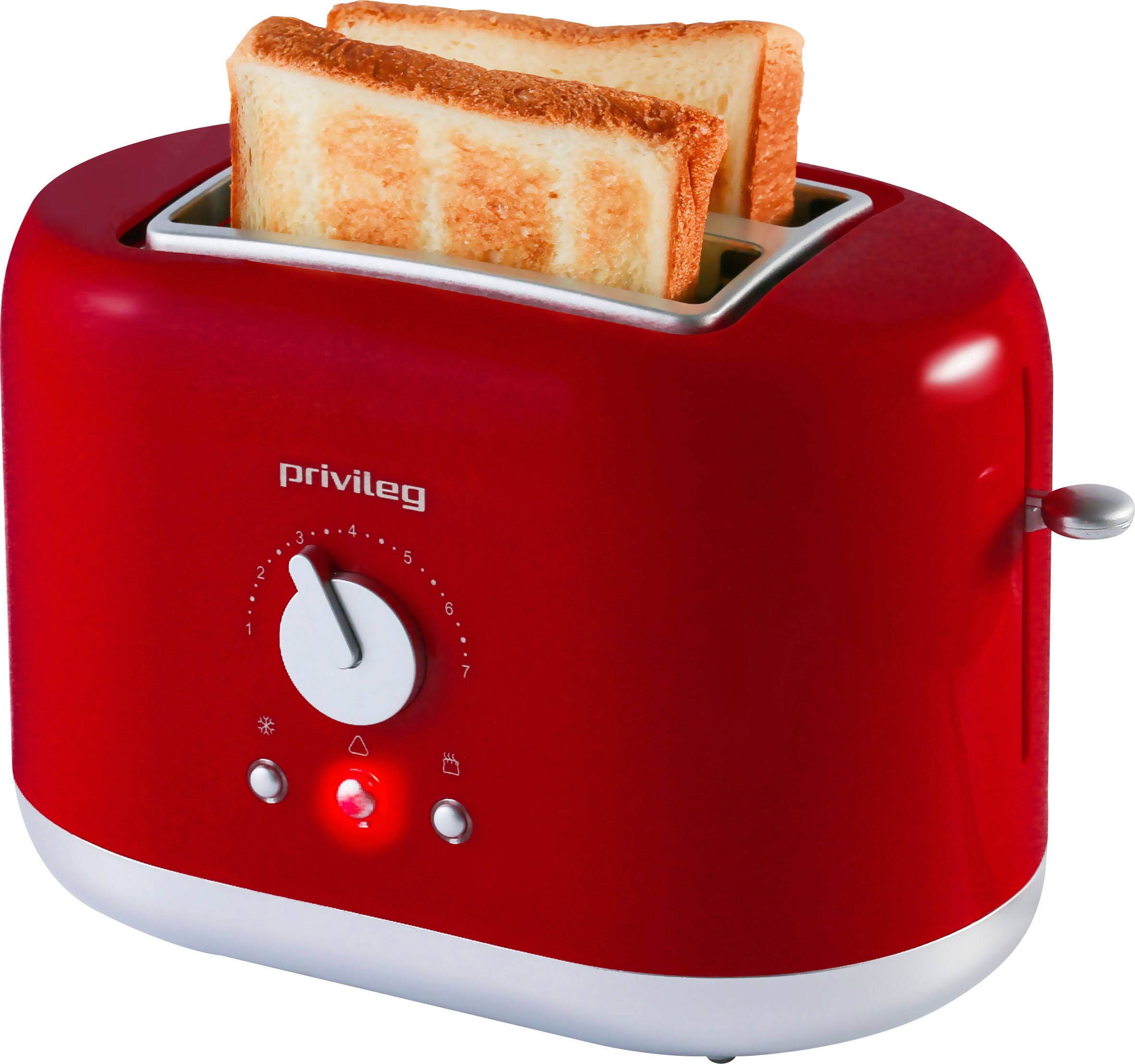 Privileg Toaster »PT2870RPH«, 2 kurze Schlitze, 870 W