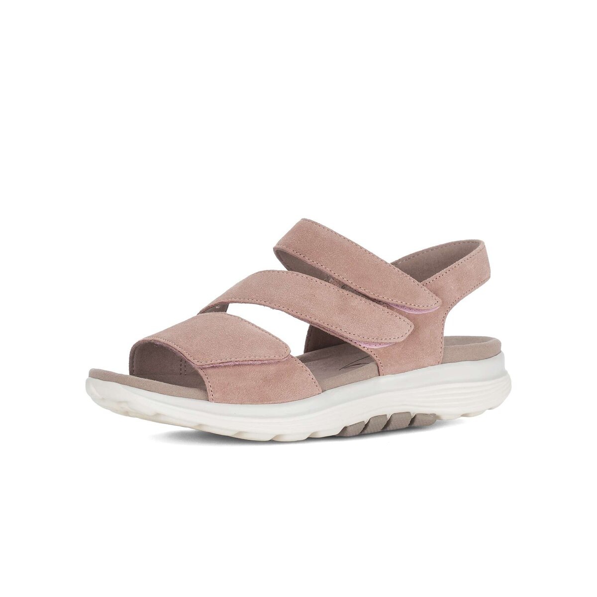 GABOR Damen Riemchensandale "Riemchensandale", Gr. 39beige, Schuhe