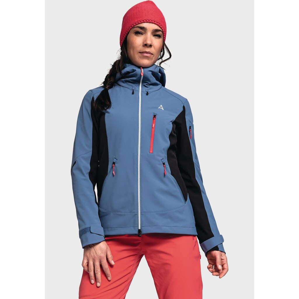 Schöffel Outdoorjacke »Softshell Jacket Matrei L«, mit Kapuze