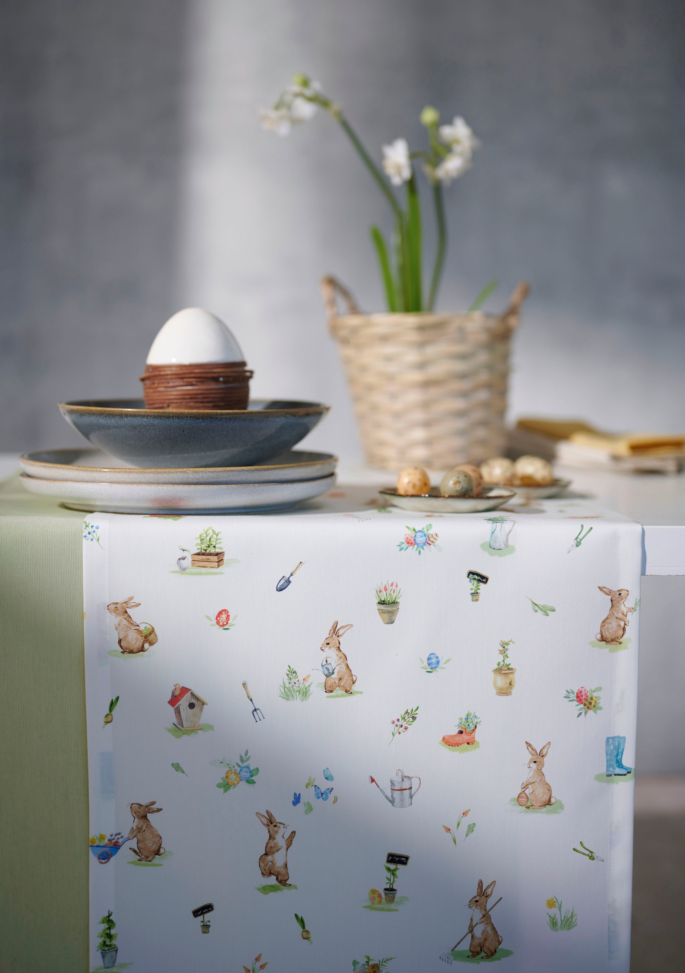 APELT Tischläufer "6812 HAPPY EASTER, Osterdeko, Ostern" Digitaldruck, modi günstig online kaufen