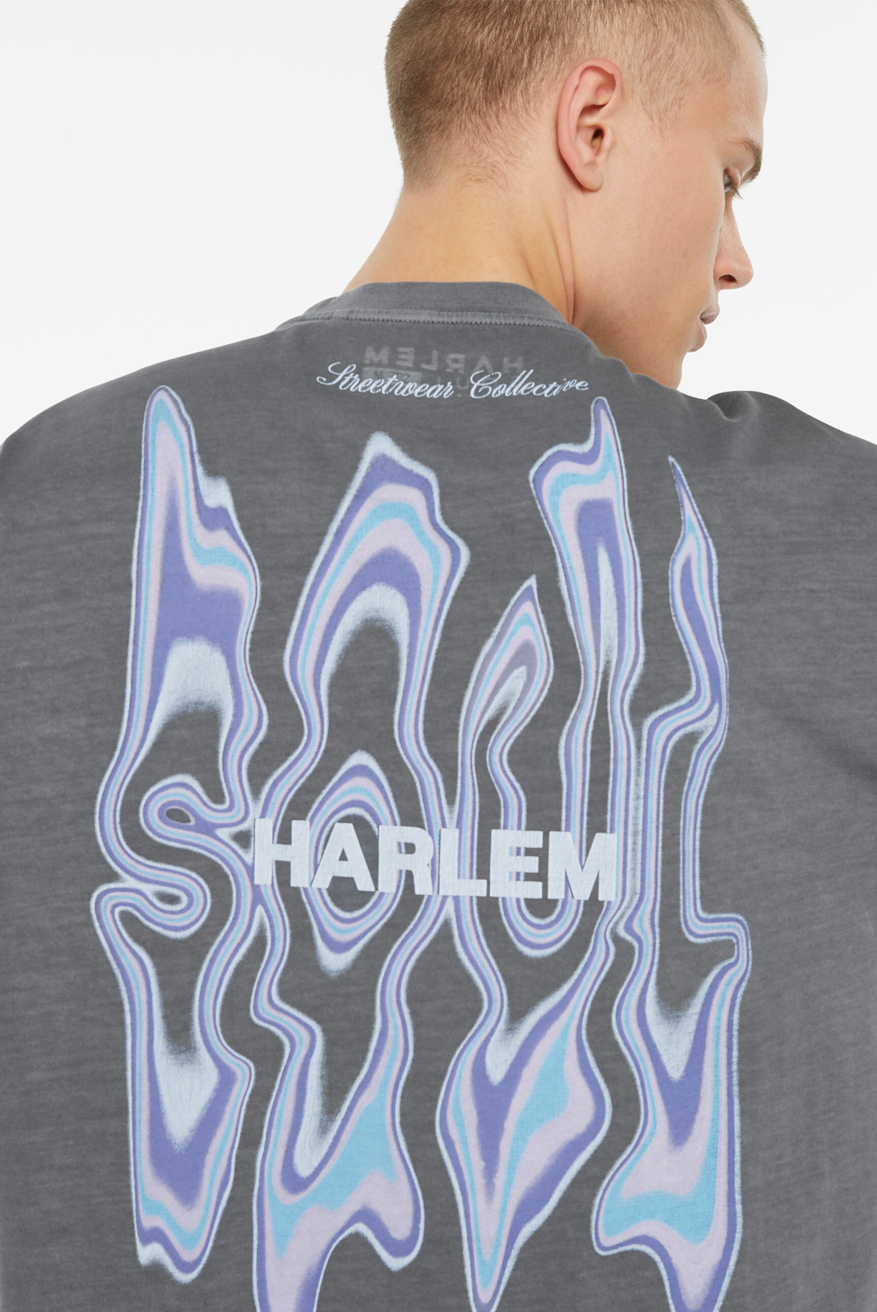 Harlem Soul Rundhalsshirt, aus Baumwolle