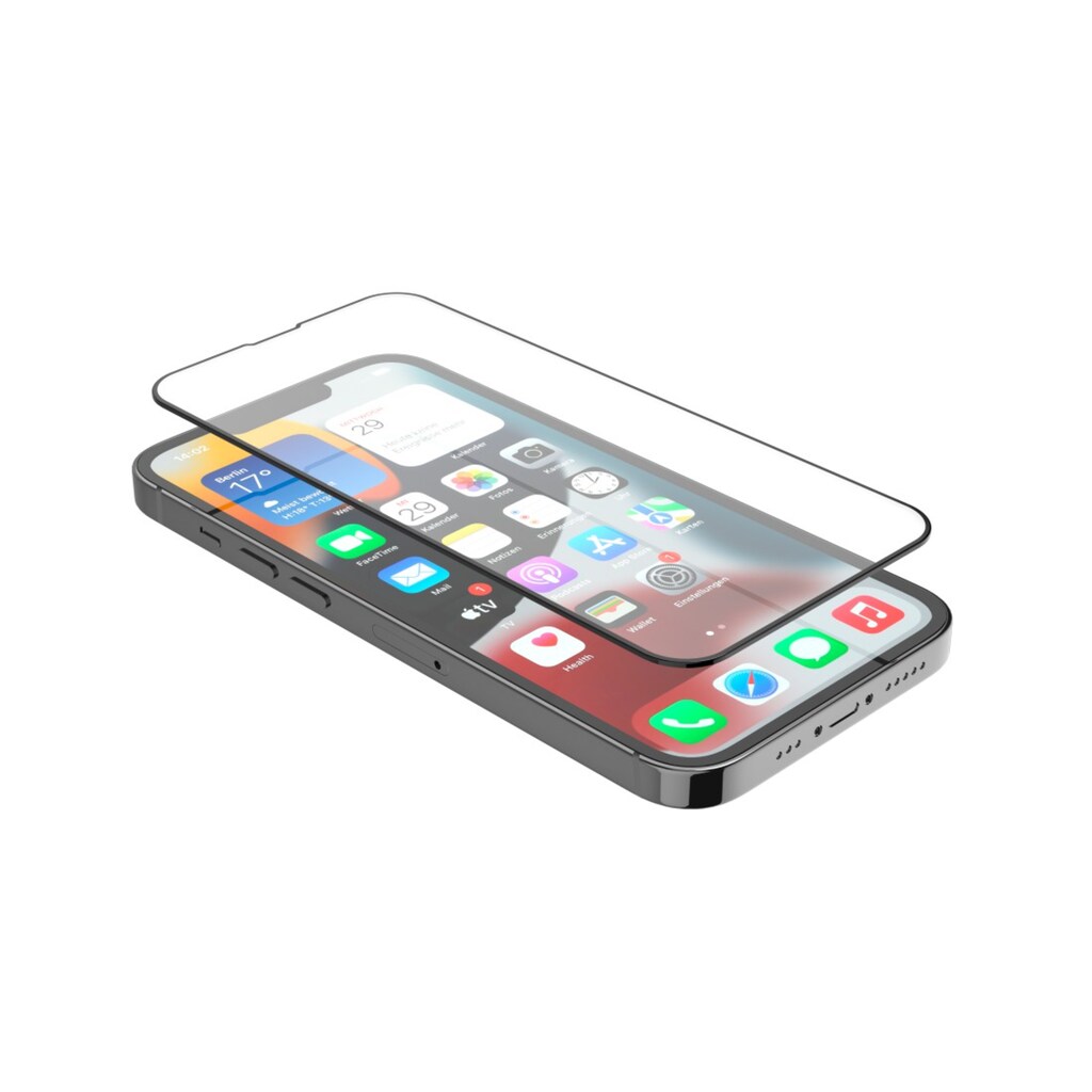 Hama Displayschutzglas »Panzerglas Hiflex Eco für Apple iPhone 13, 13 Pro, 14, Full-Cover«, für Apple iPhone 13/13 Pro/14