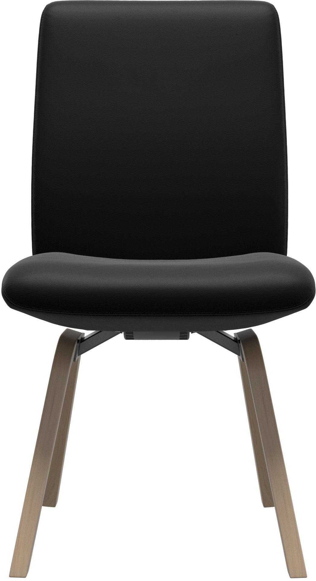 Stressless® Polsterstuhl »Laurel«, Leder BATICK, Low Back, Größe L, mit schräggestellten Beinen in Schwarz