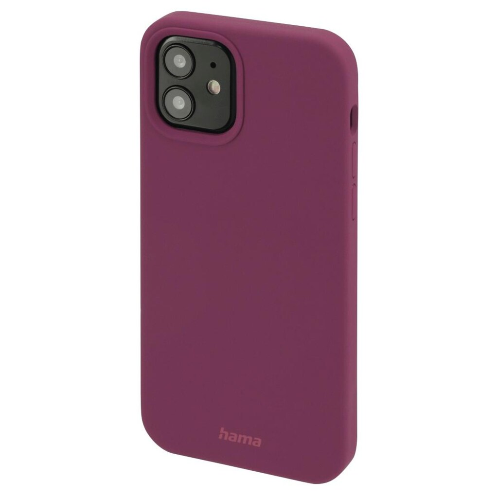 Hama Smartphone-Hülle »Handy Cover für iPhone 12/12 Pro f. Apple MagSafe Finest Feel Pro«