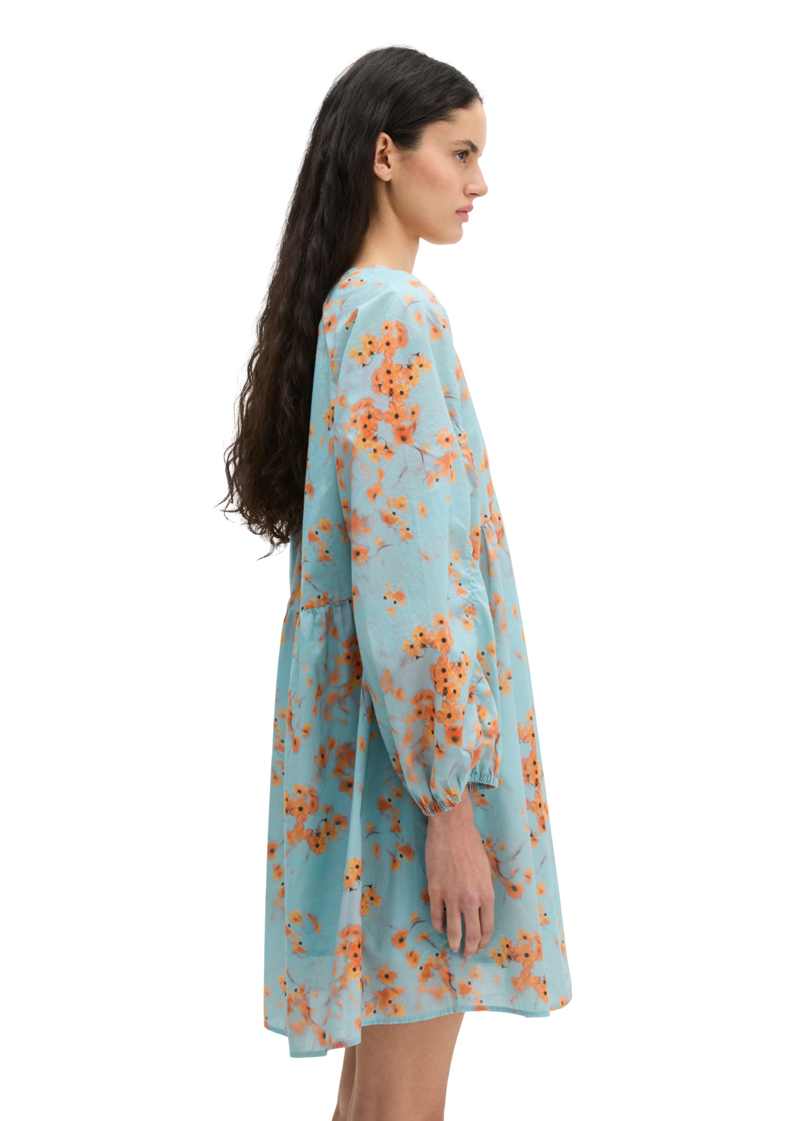 Marc O'Polo Minikleid »aus bedrucktem Baumwoll-Voile«