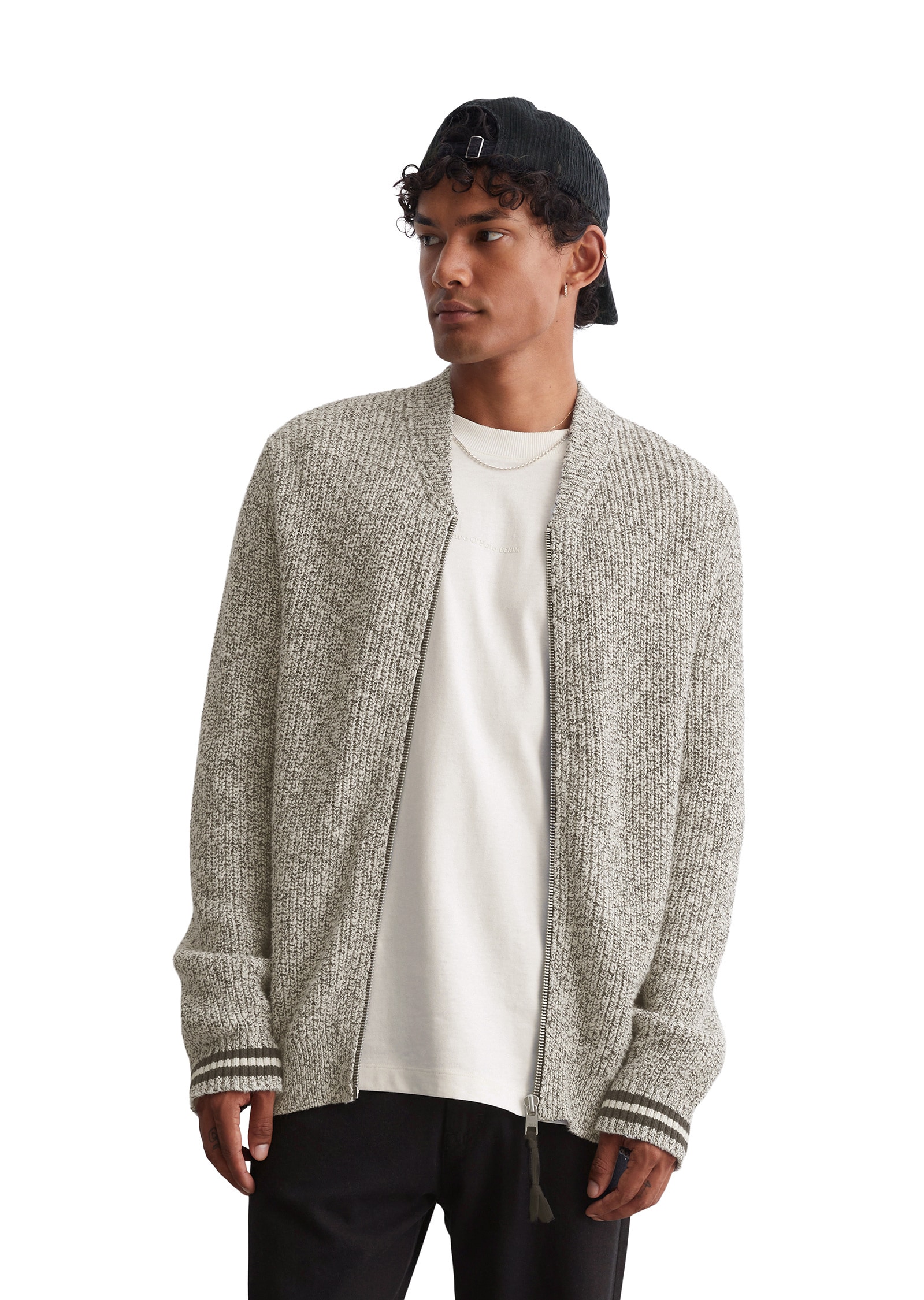 Cardigan »im Blouson-Style«