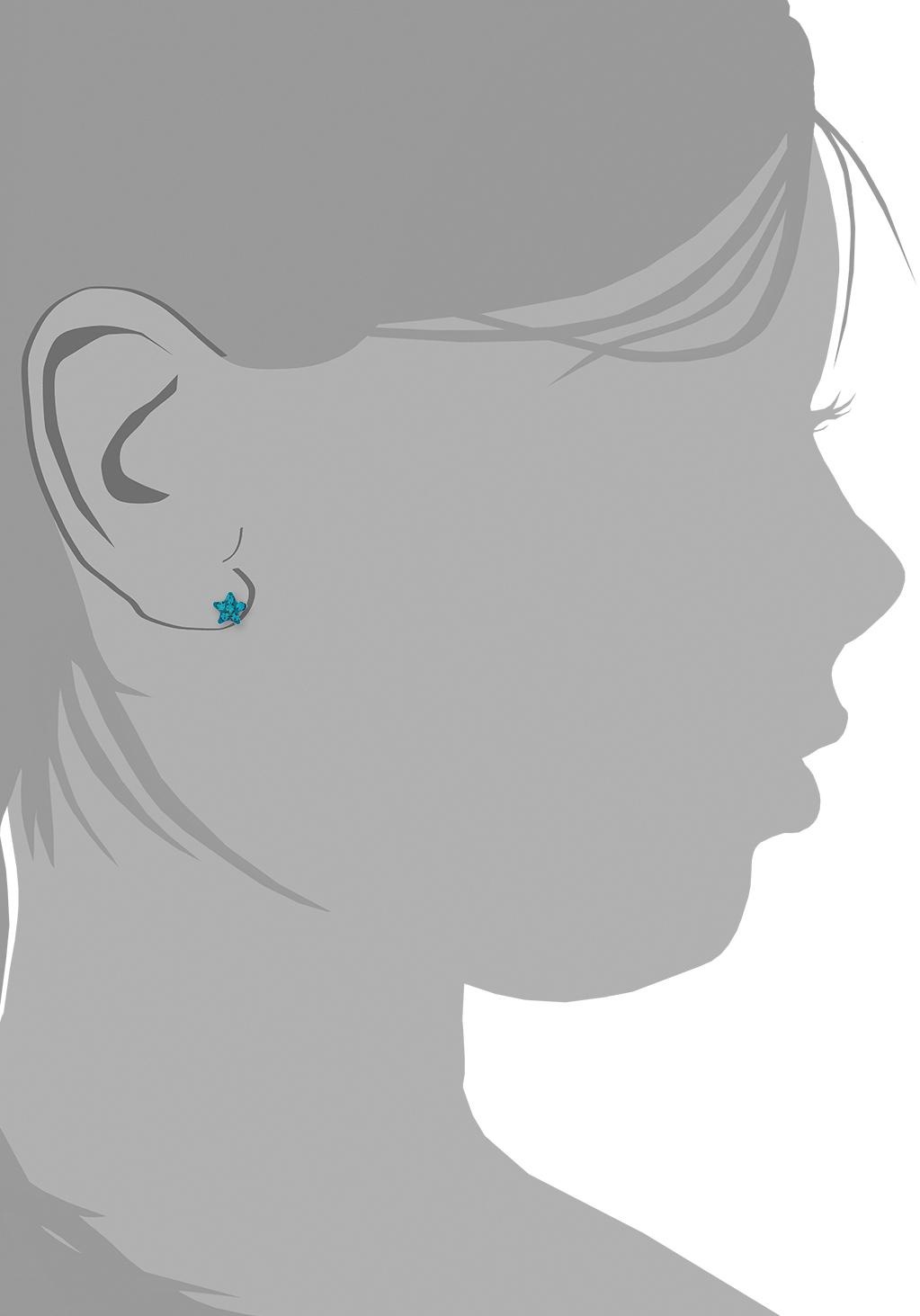 Amor Paar Ohrstecker »Stern, 9209859«, mit Kristallstein