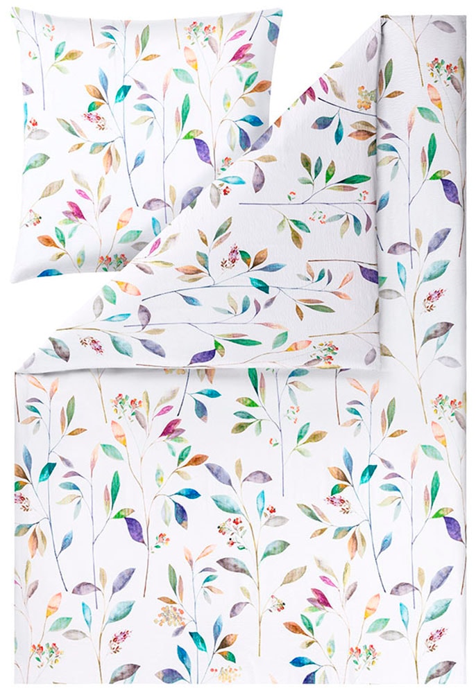 Estella Bettwäsche »Brenda« 2 tlg. Feiner Seersucker aus 100% Baumwolle