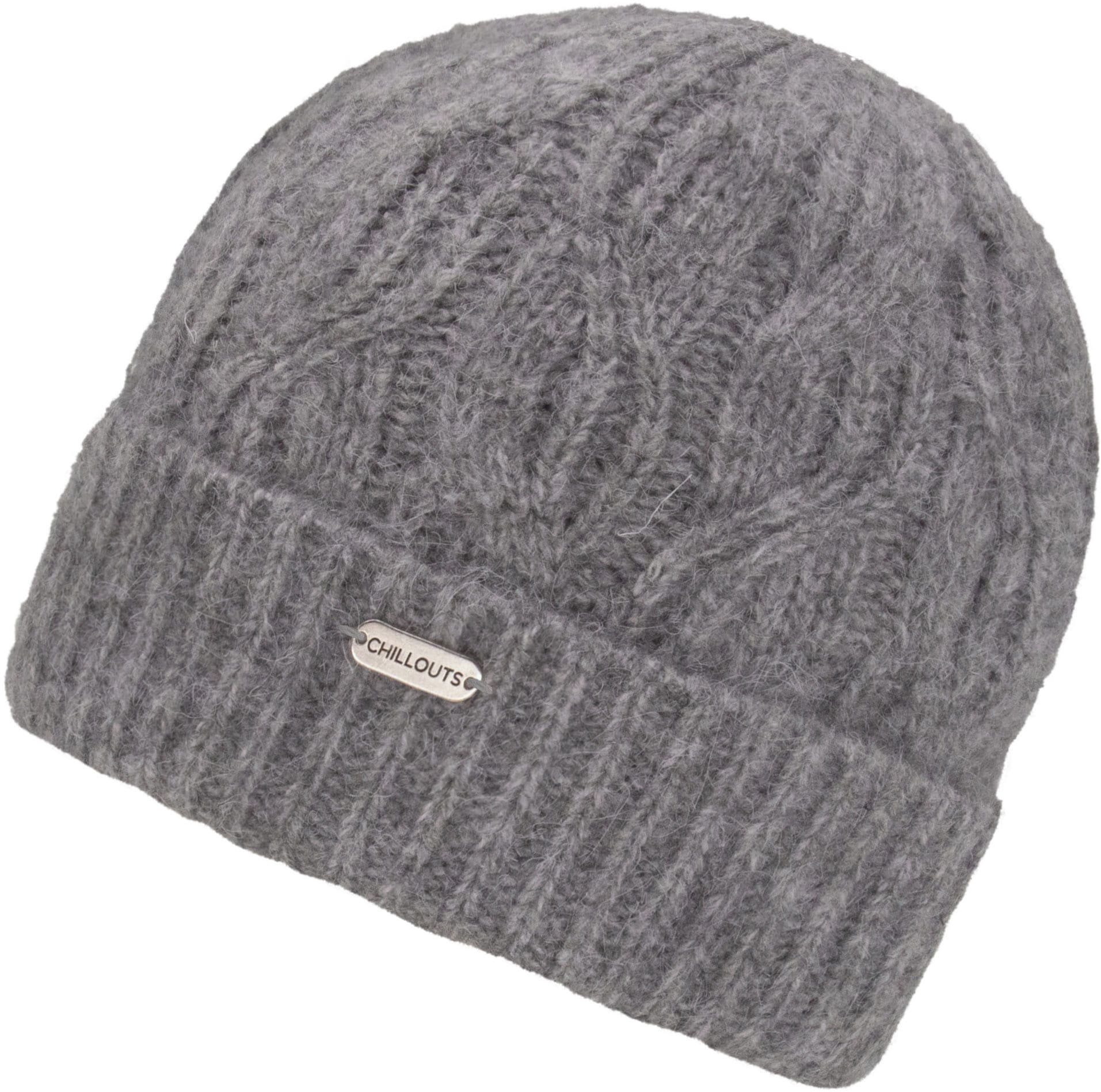 chillouts Beanie "Akina Hat" mit Zopfmuster, formbeständig, natürliche Wärmeisolierung