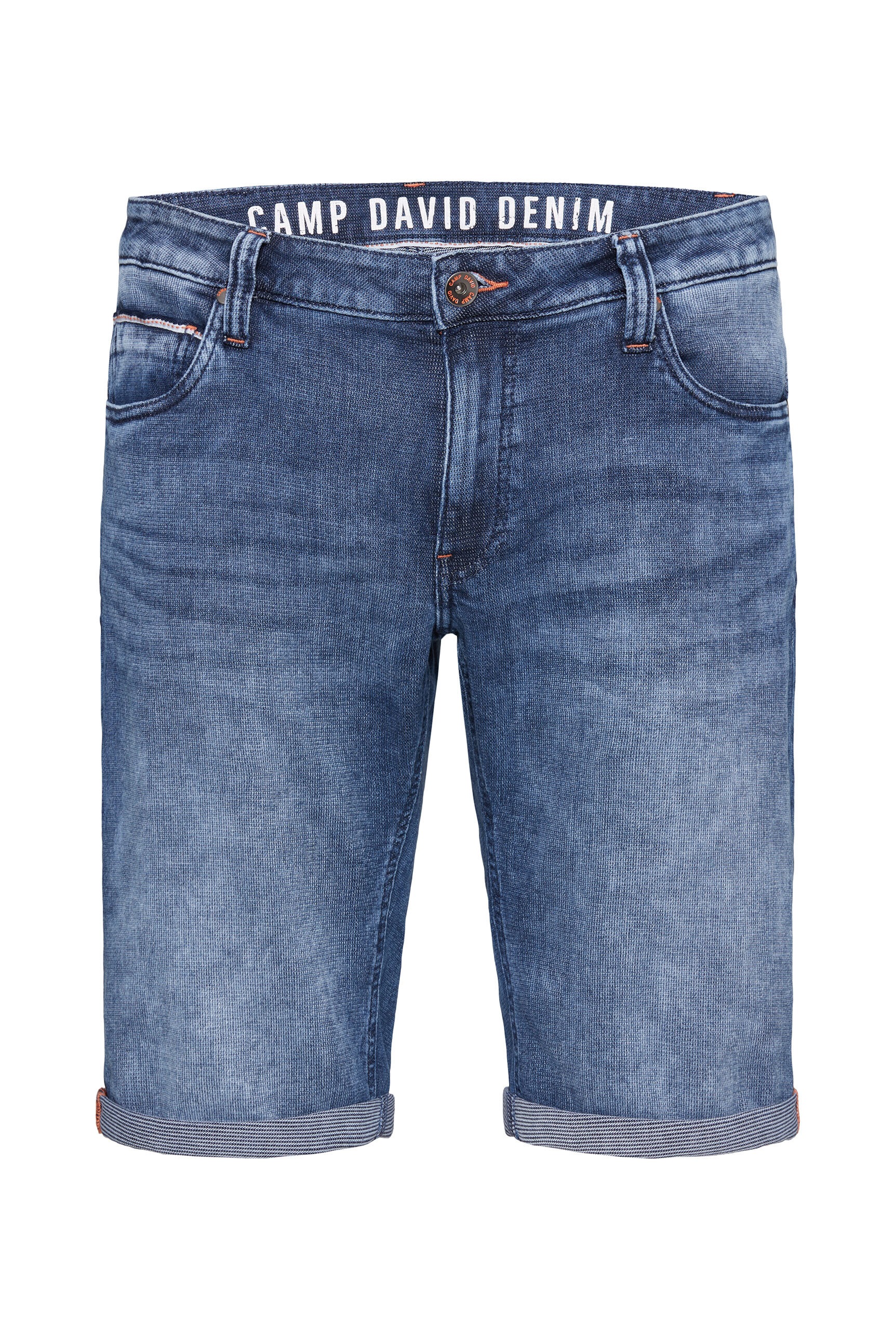 CAMP DAVID Jeansshorts, mit normaler Leibhöhe