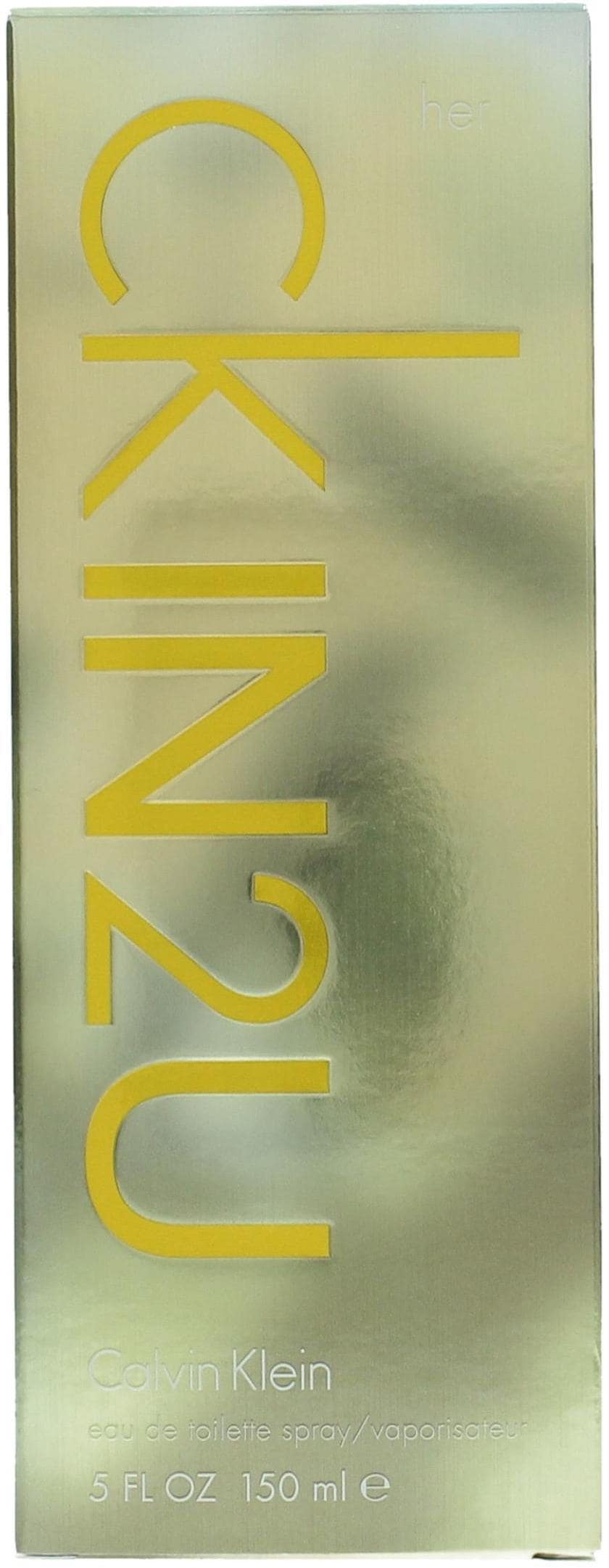 Calvin Klein Eau de Toilette »ck IN2U For Her«, mit orientalischer Durftnote