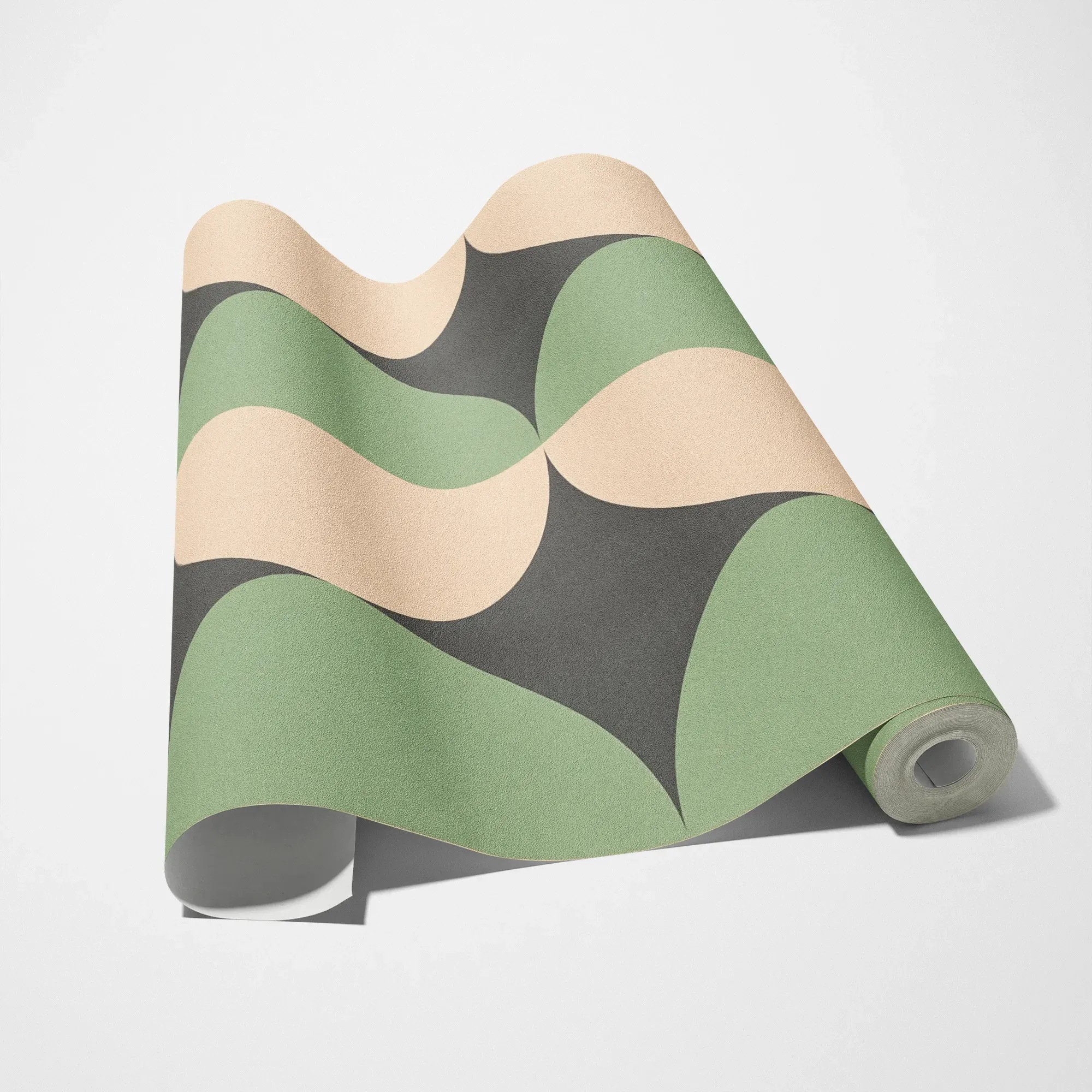 A.S. Création Vliestapete »Retro Geo Kreise« 3D-Optik leicht strukturiert Vliestapete Retro geometrisch Kreise, versch. Farben
