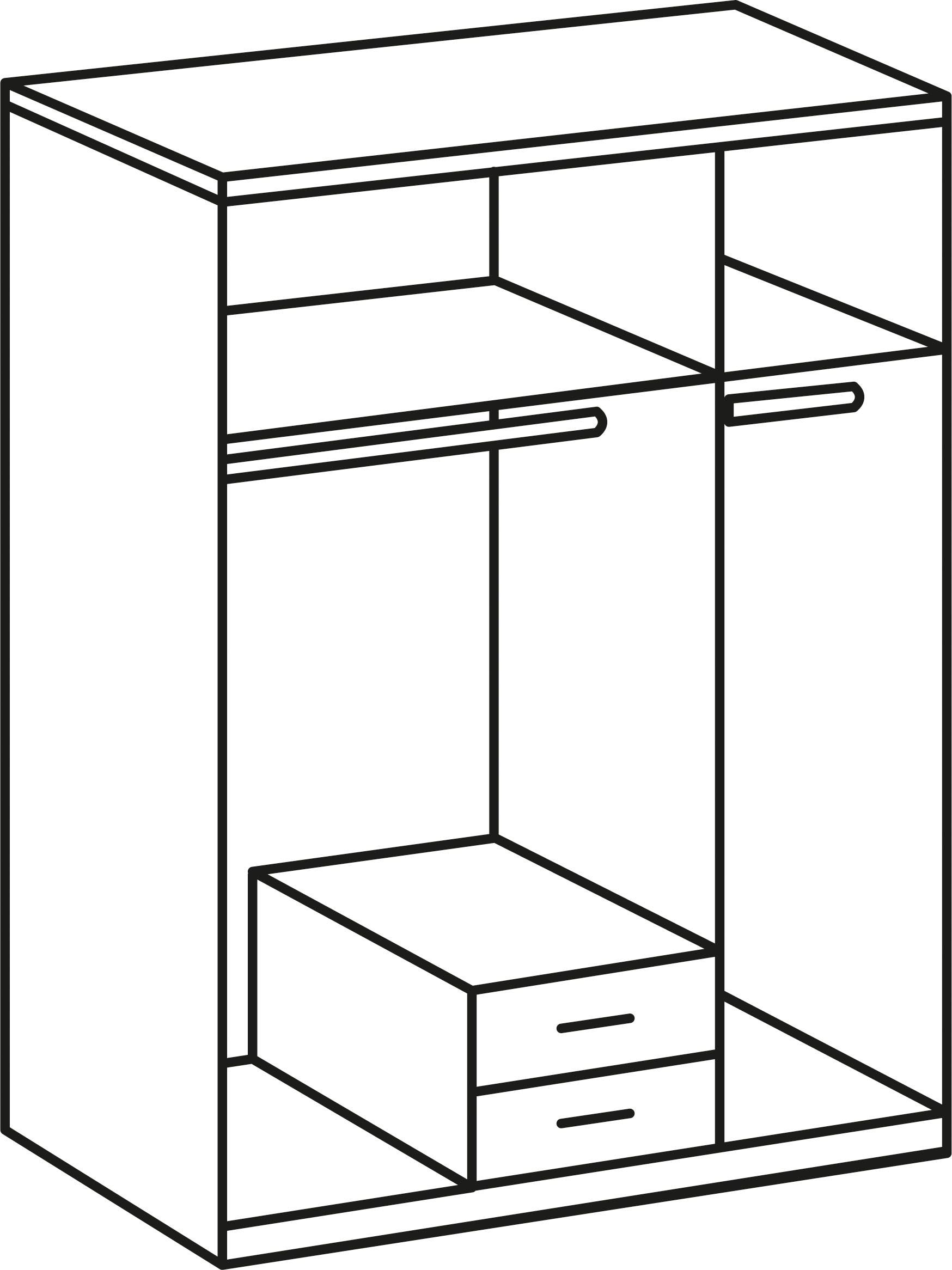 Kleiderschrank Wimex kaufen | BAUR »Cliff«