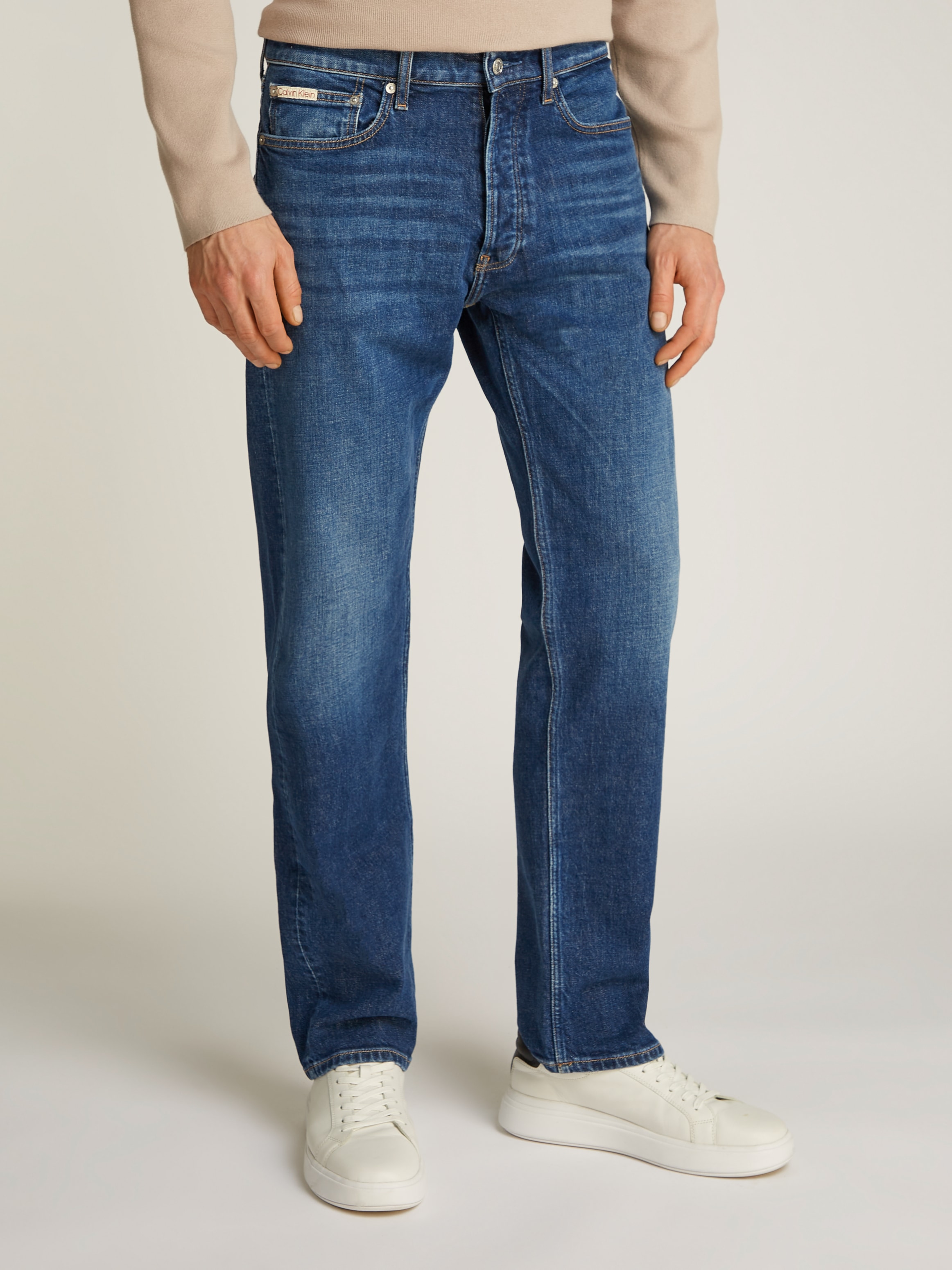 Calvin Klein Jeans Straight-Jeans "STANDARD STRAIGHT", Coinpocket, Logostic günstig online kaufen