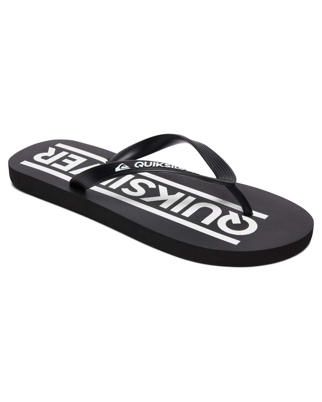 Sandale QUIKSILVER "Java Wordmark", Jungen, Gr. 12,5(30), blau 1, Obermaterial: Synthetikmaterial / Außensohle: Moosgummi, Schuhe Sandale