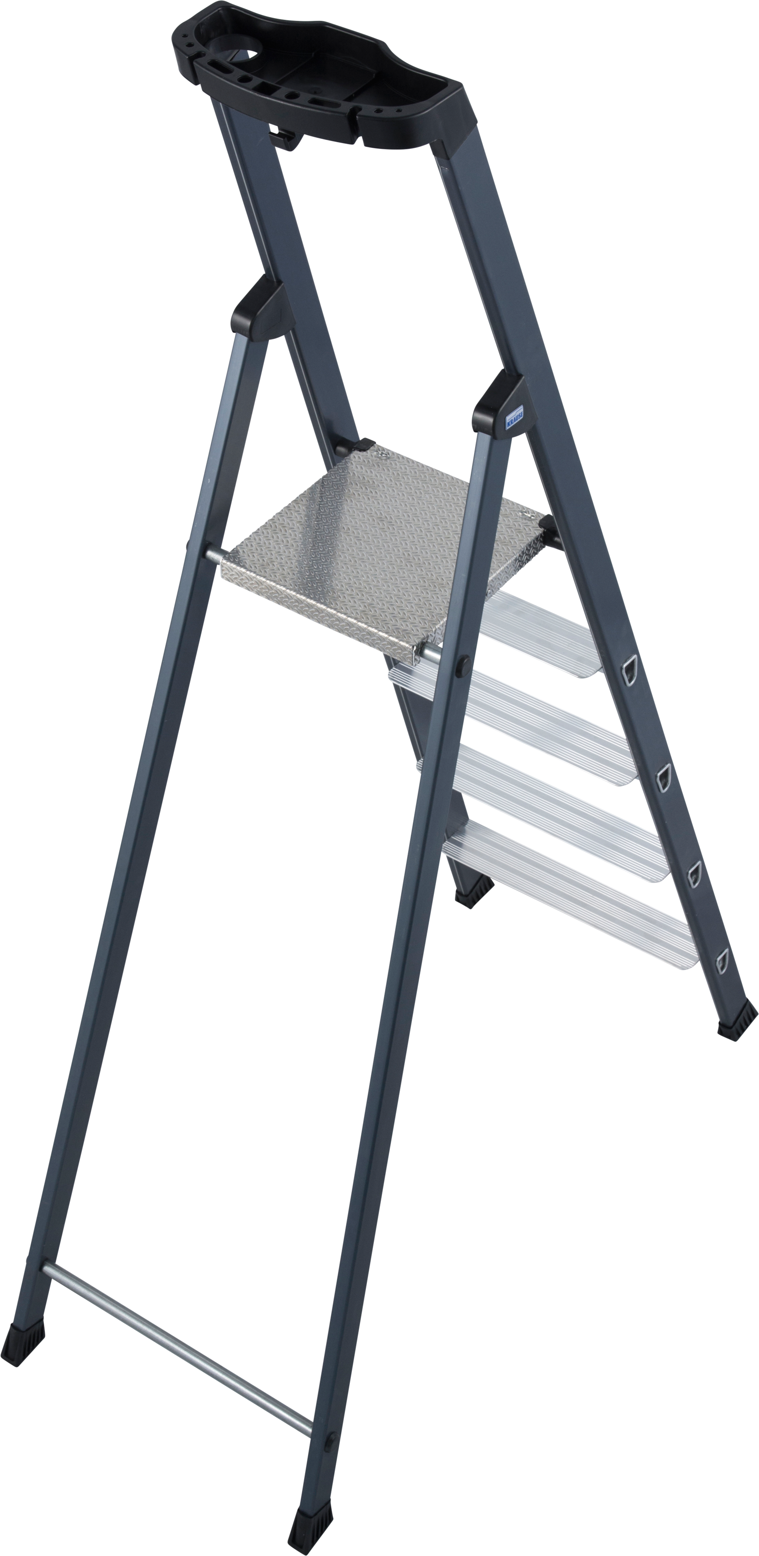KRAUSE Stehleiter »SePro S«, Alu eloxiert, 1x5 Stufen, Arbeitshöhe ca. 305 cm