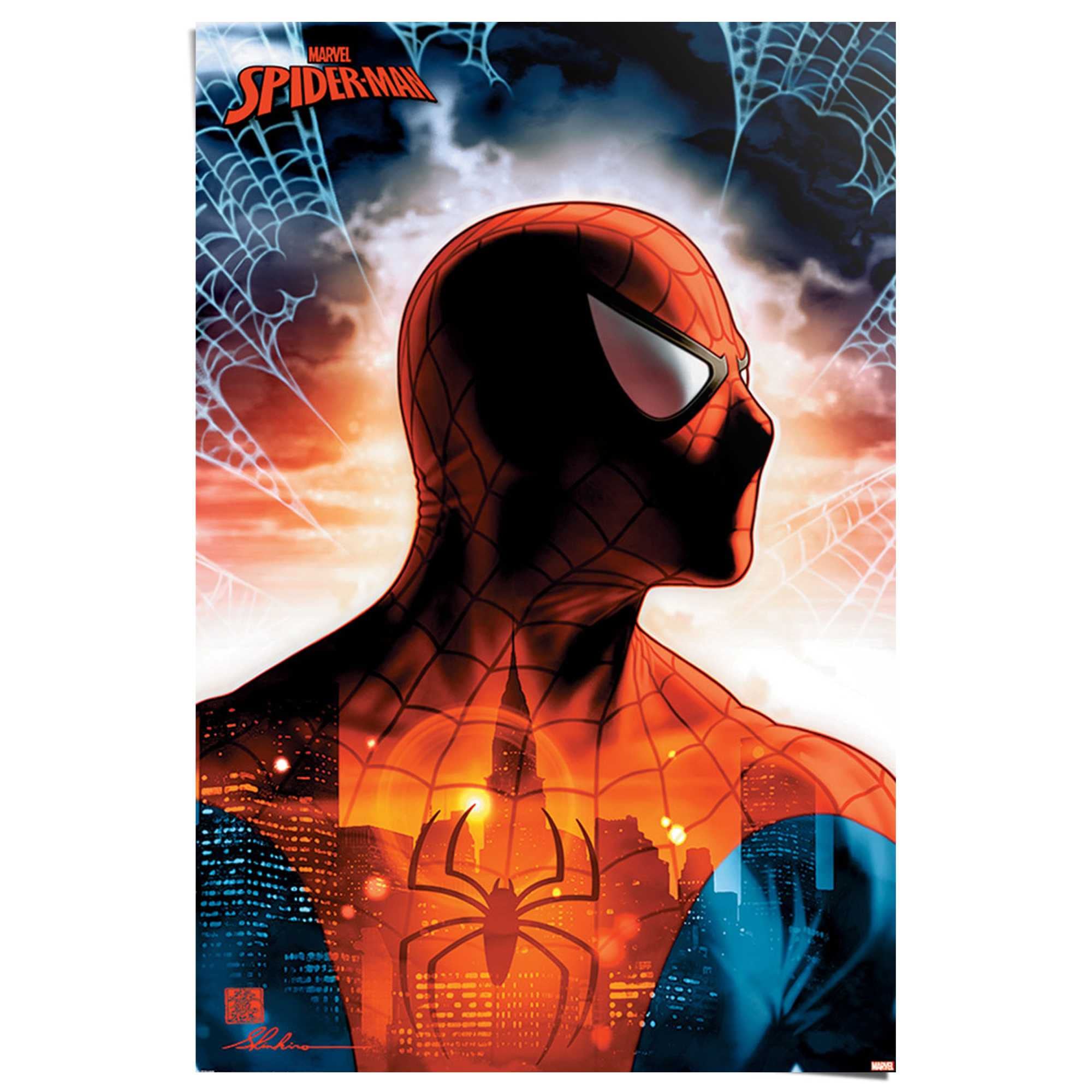 Reinders! Poster bestellen »Spiderman city« the of BAUR protector - 