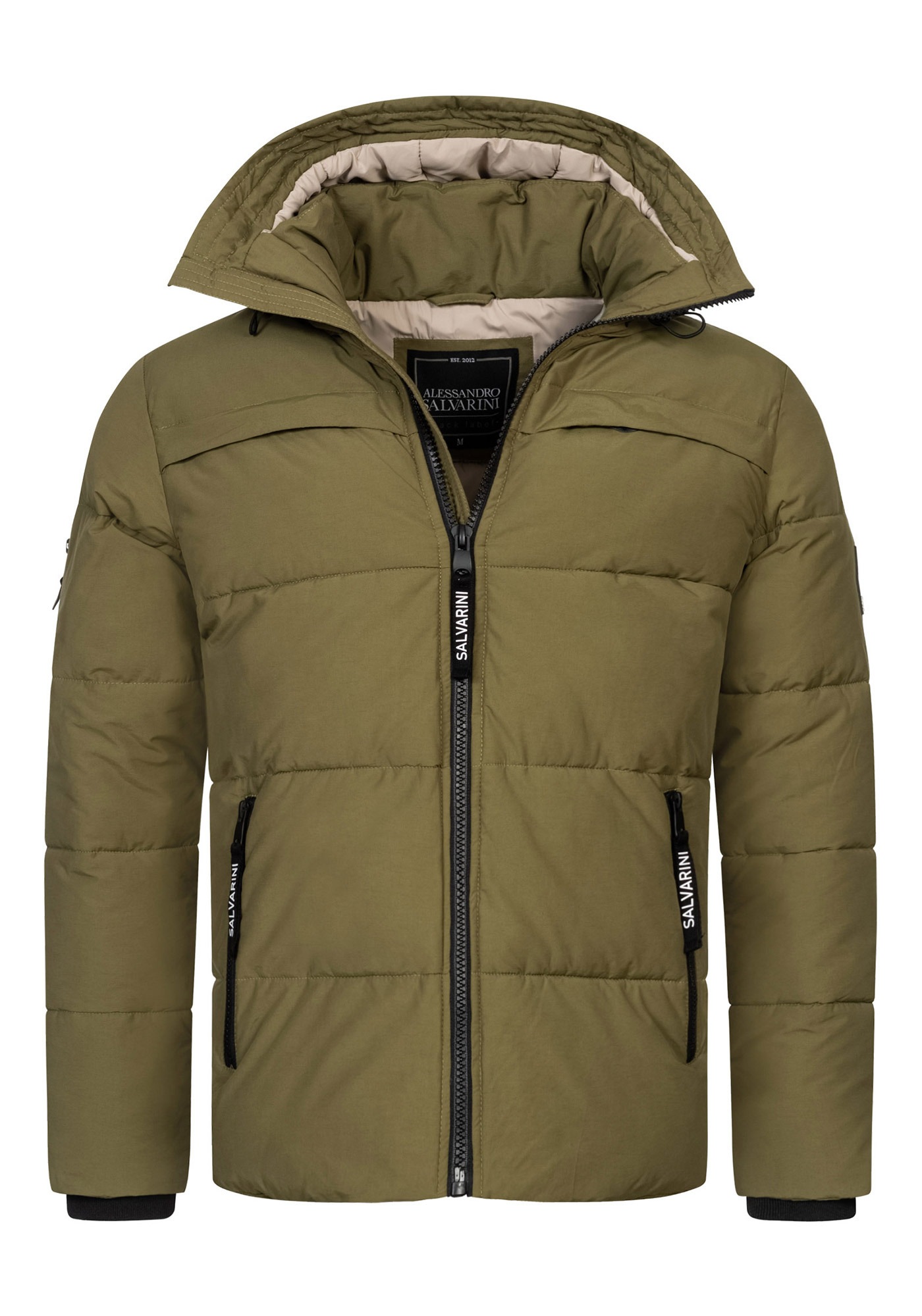 Alessandro Salvarini Winterjacke »ASDiego« mit extra hohem Kragen und vielen Taschen