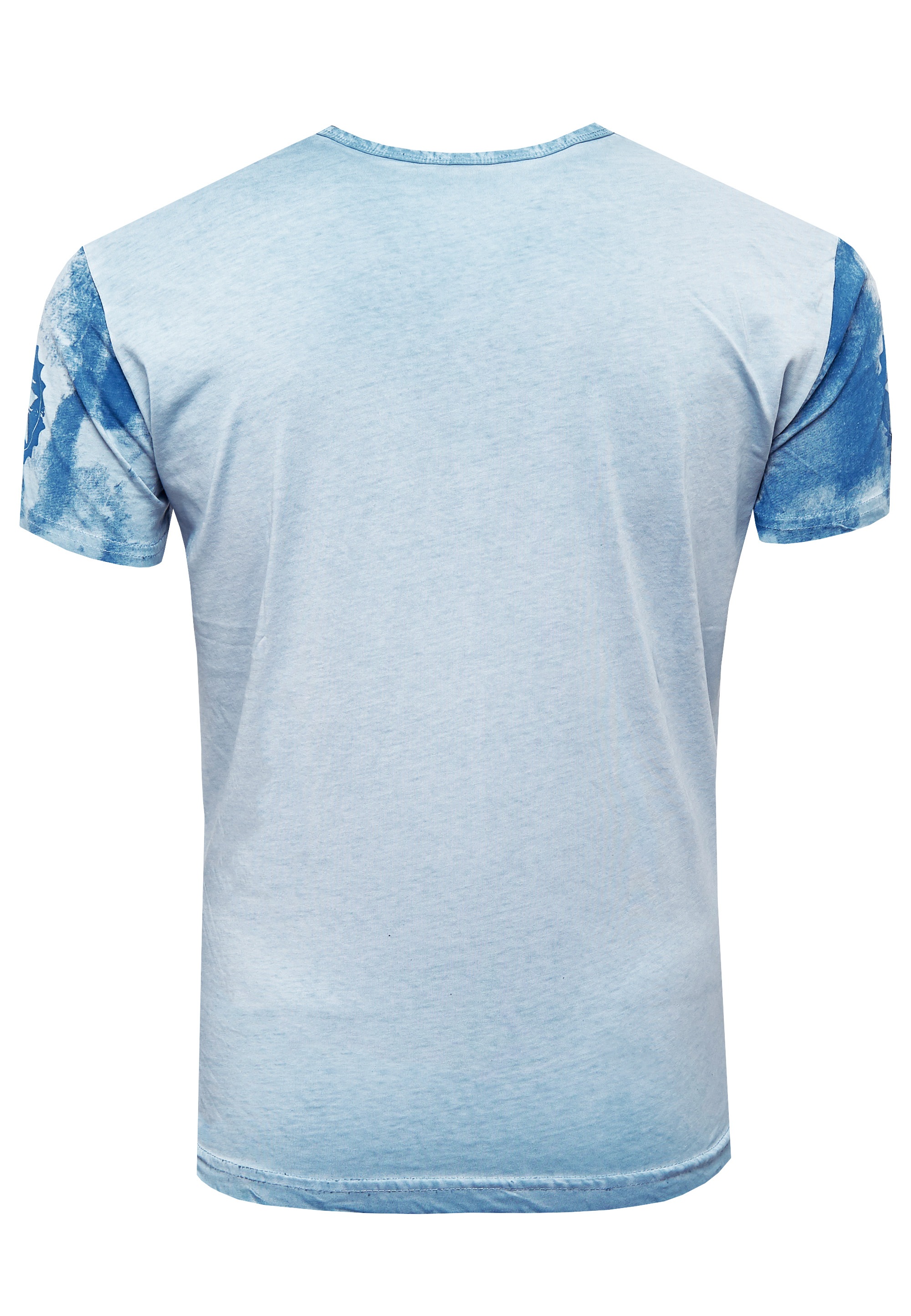 Rusty Neal T-Shirt, in tollem Batik-Design