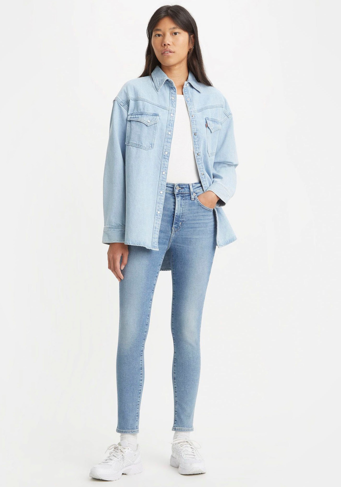 Levi's® Skinny-fit-Jeans »721 High rise skinny«, mit hohem Bund