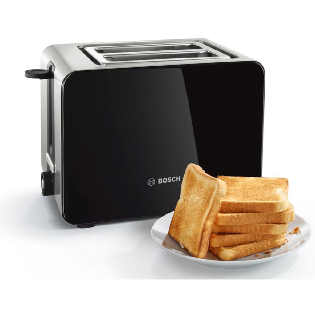 BOSCH Toaster »TAT7203«, 2 kurze Schlitze, für 2 Scheiben, 1050 W