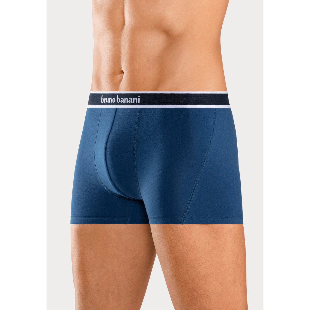 Marken Bruno Banani Bruno Banani Boxer, (4 St.) türkis + lila + blau + navy Marken Bruno Banani Bruno Banani Boxer, (4 St.) türkis + lila + blau + navy