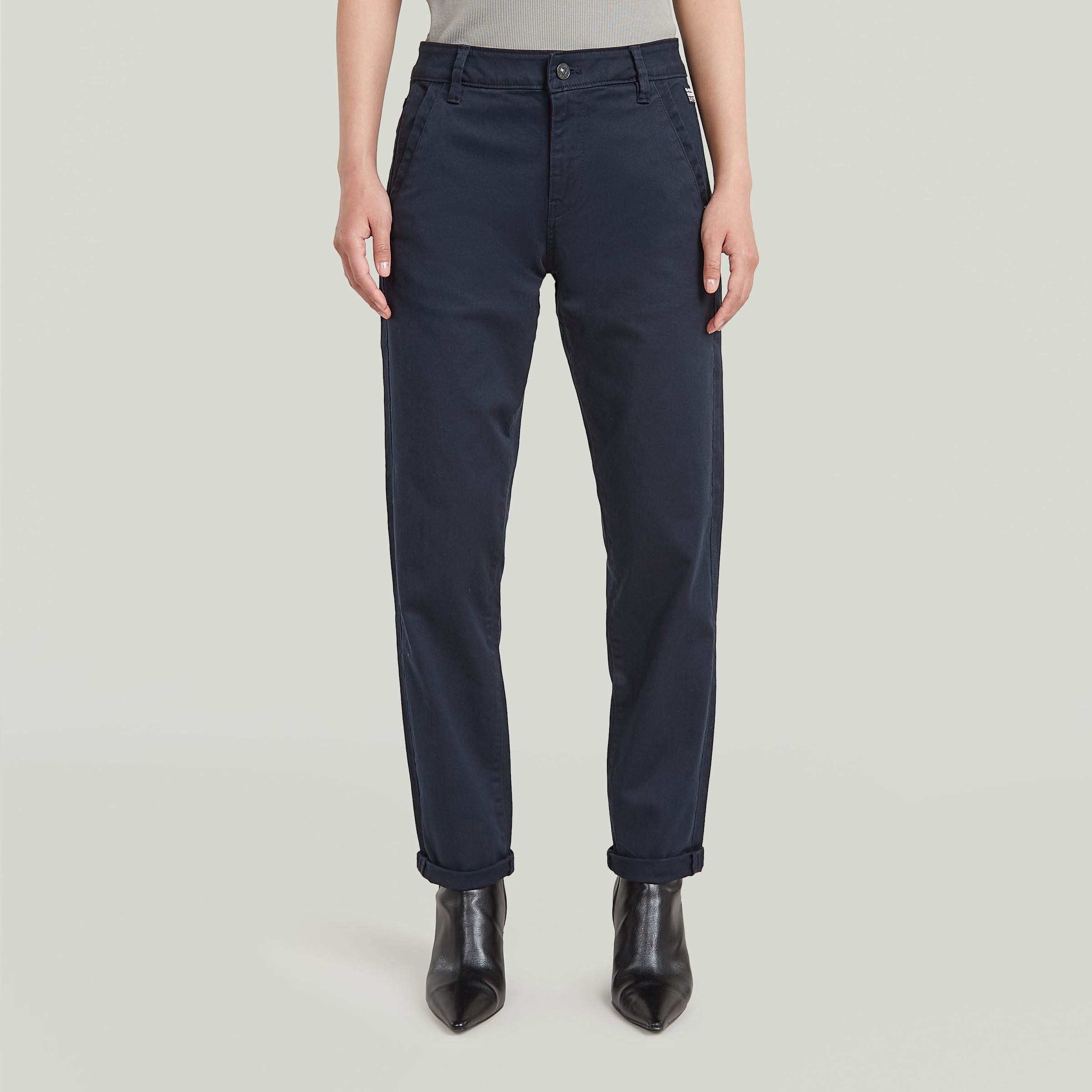 G-STAR "Kate Chino Boyfriend" mit Relaxed Fit an Hüfte und Oberschenkeln