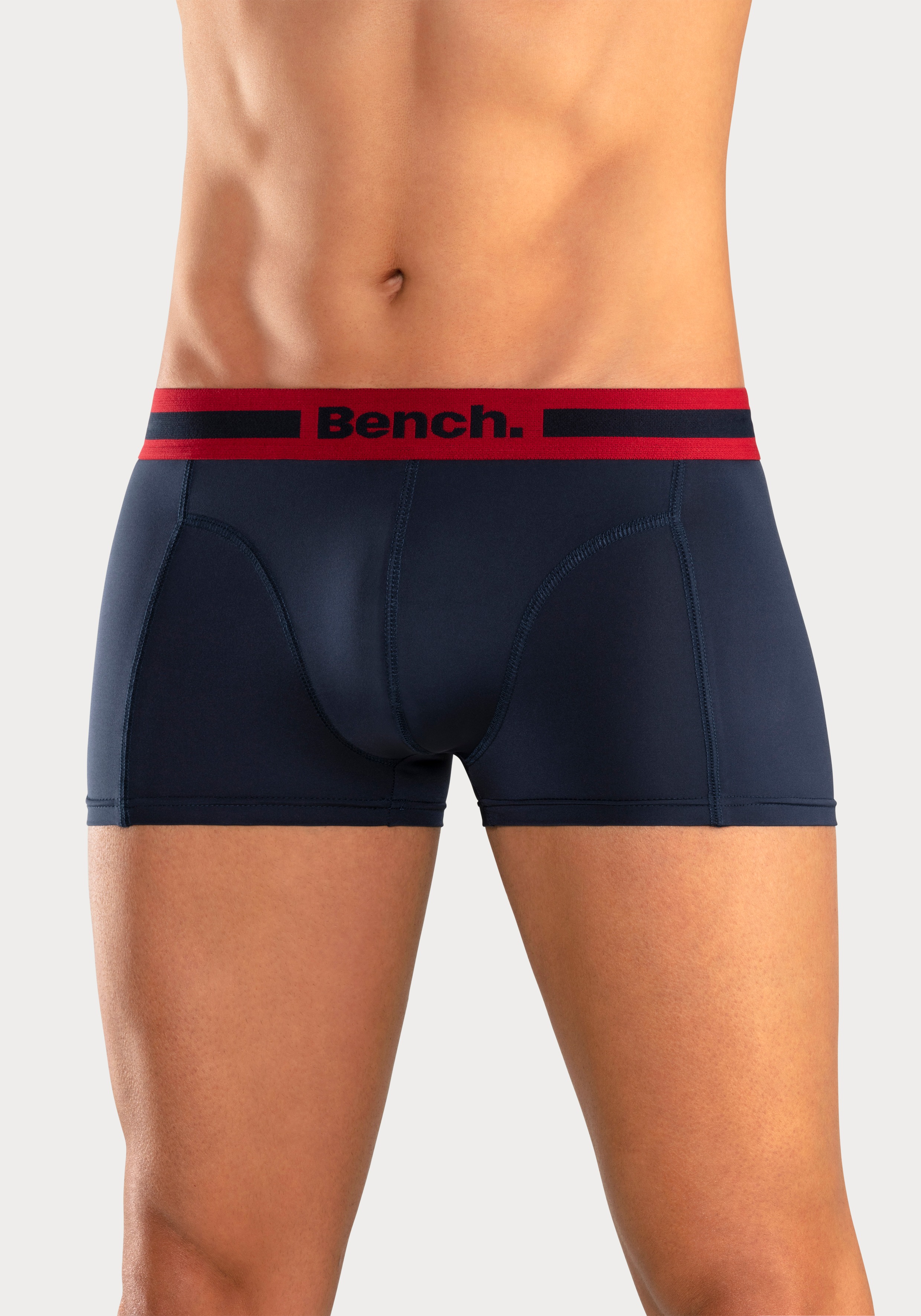 Thumbnail - Bench. Funktionsboxer "Boxershorts für Herren", 4 Stk. Unterhosen aus Microfaser