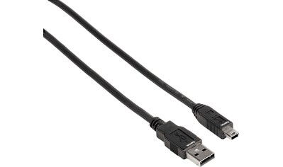 USB-Kabel »USB 2.0 Anschlusskabel, A-Stecker - mini-B-Stecker B5 Pin, 1,8 m«, USB 2.0...