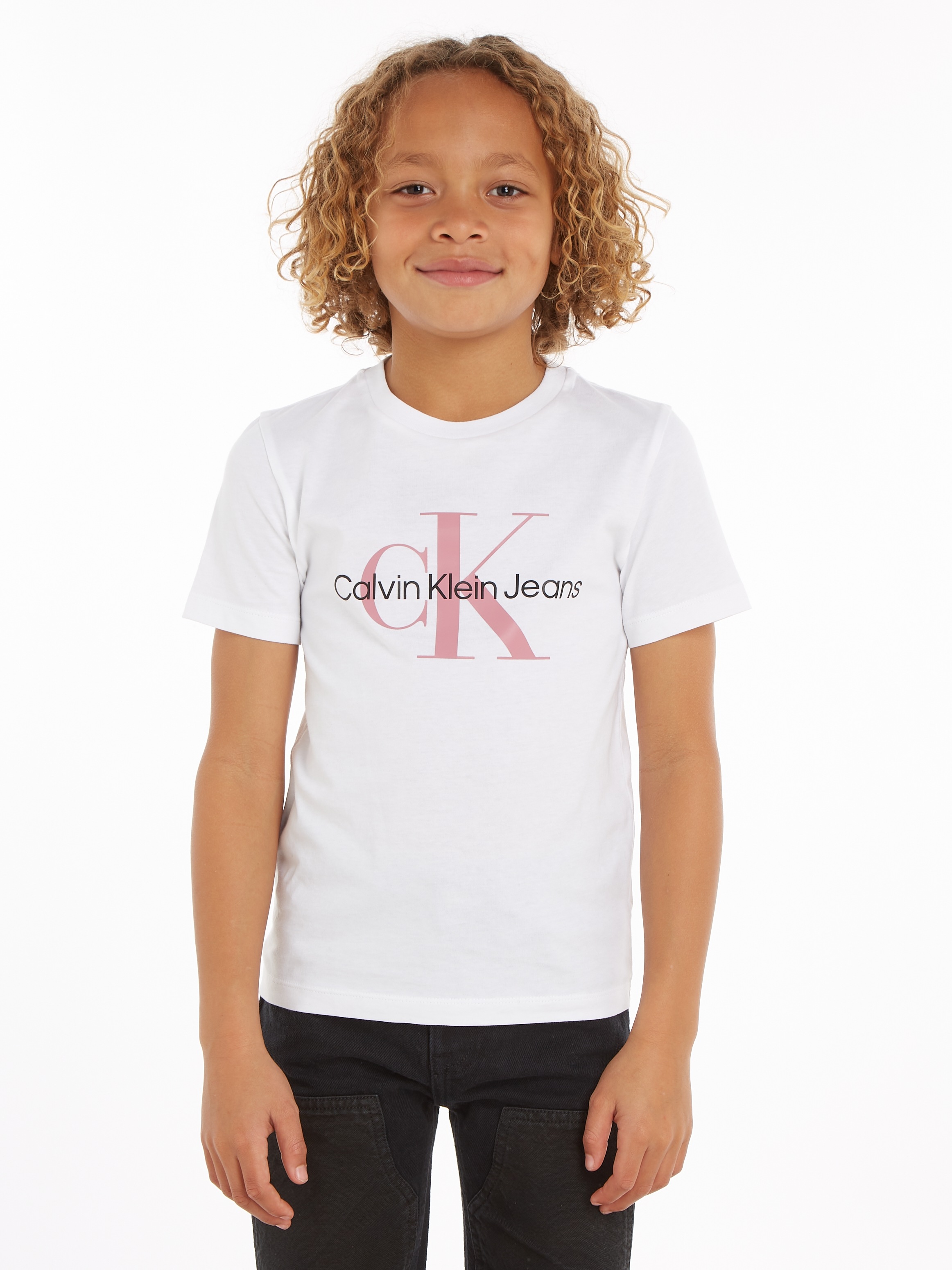 T-Shirt Klein Calvin »CK Black Jeans MONOGRAM BAUR | Friday T-SHIRT« SS