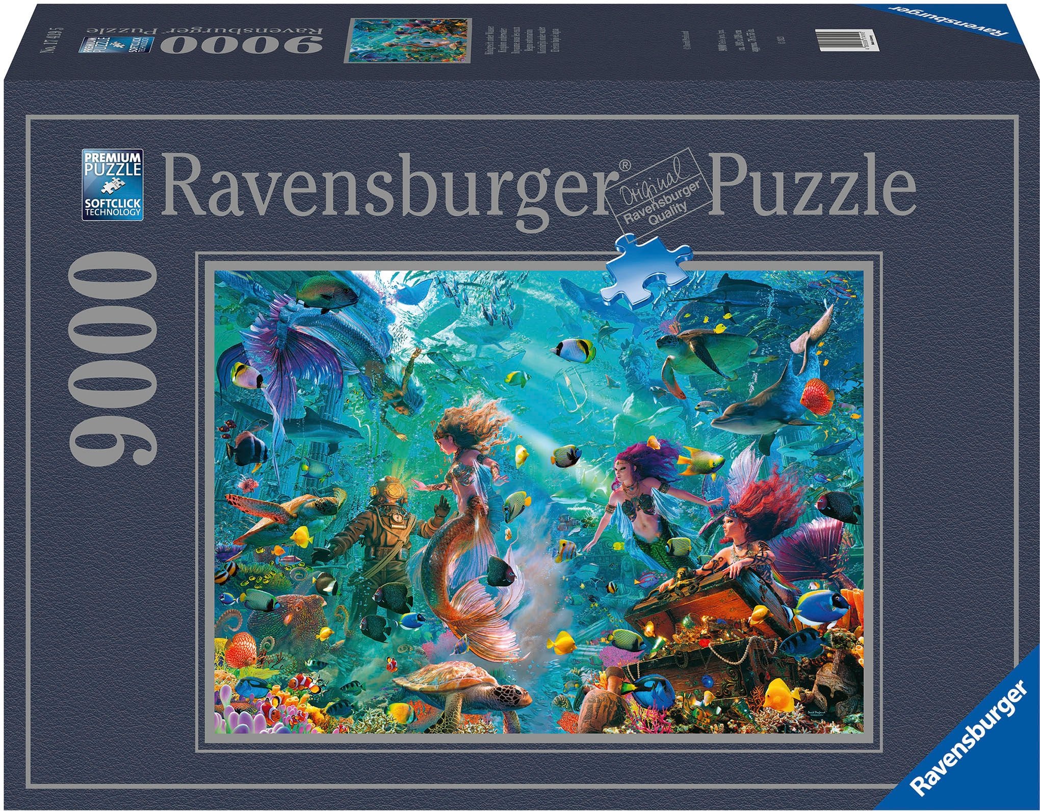 Ravensburger Puzzle »Königreich unter Wasser«, Made in Germany; FSC® - schützt Wald - weltweit