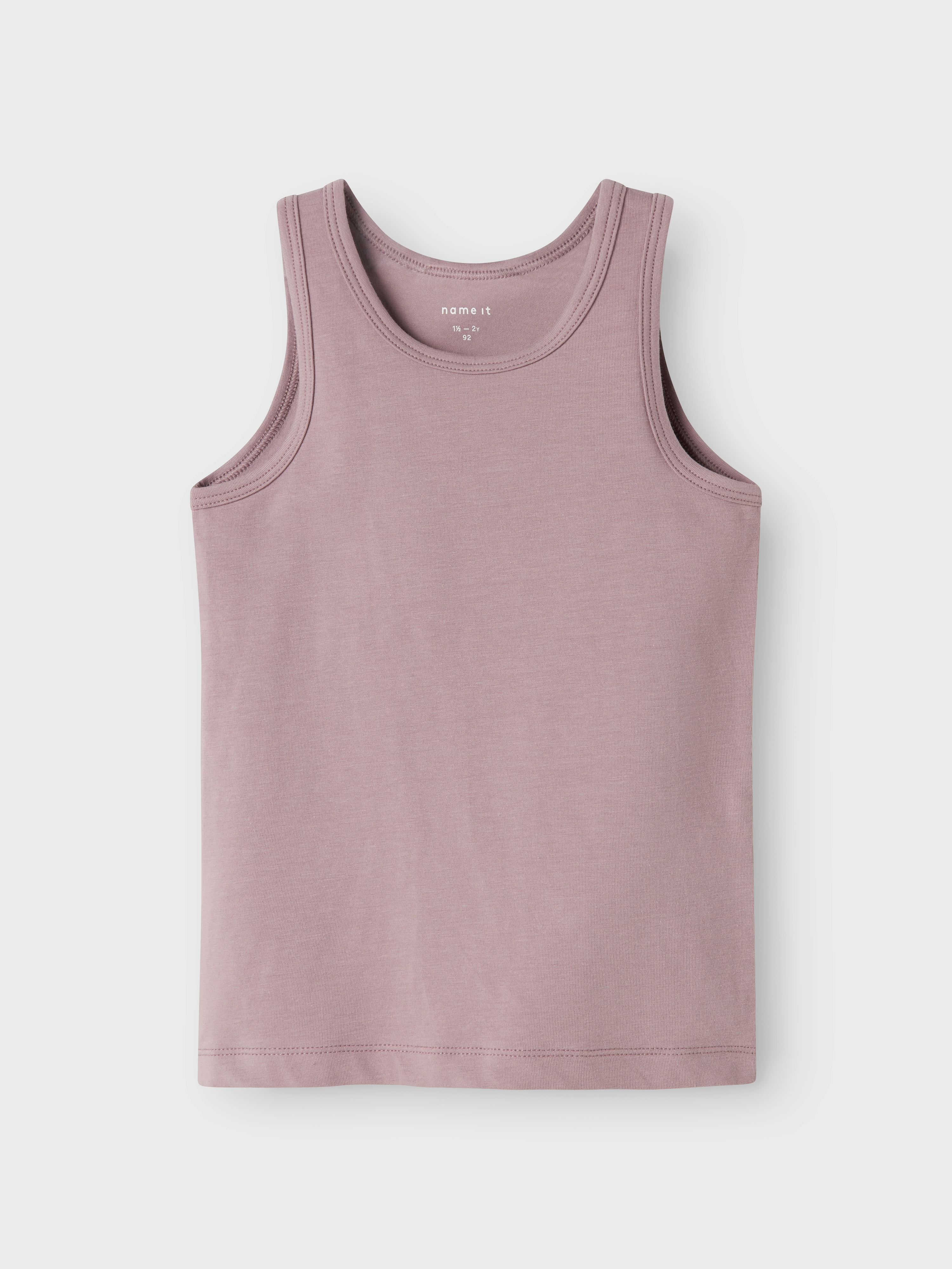 Thumbnail - Name It Unterhemd "NMFTANK TOP 2P BARELY PINK BOW NOOS" Packung, 2 Stk. tlg.