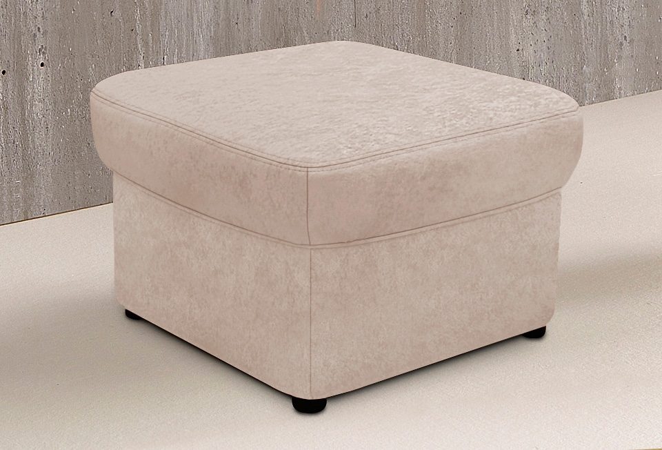 DOMO collection Hocker "Papenburg elegant und zeitlos, B/T 57/57cm" in großer Farbvielfalt