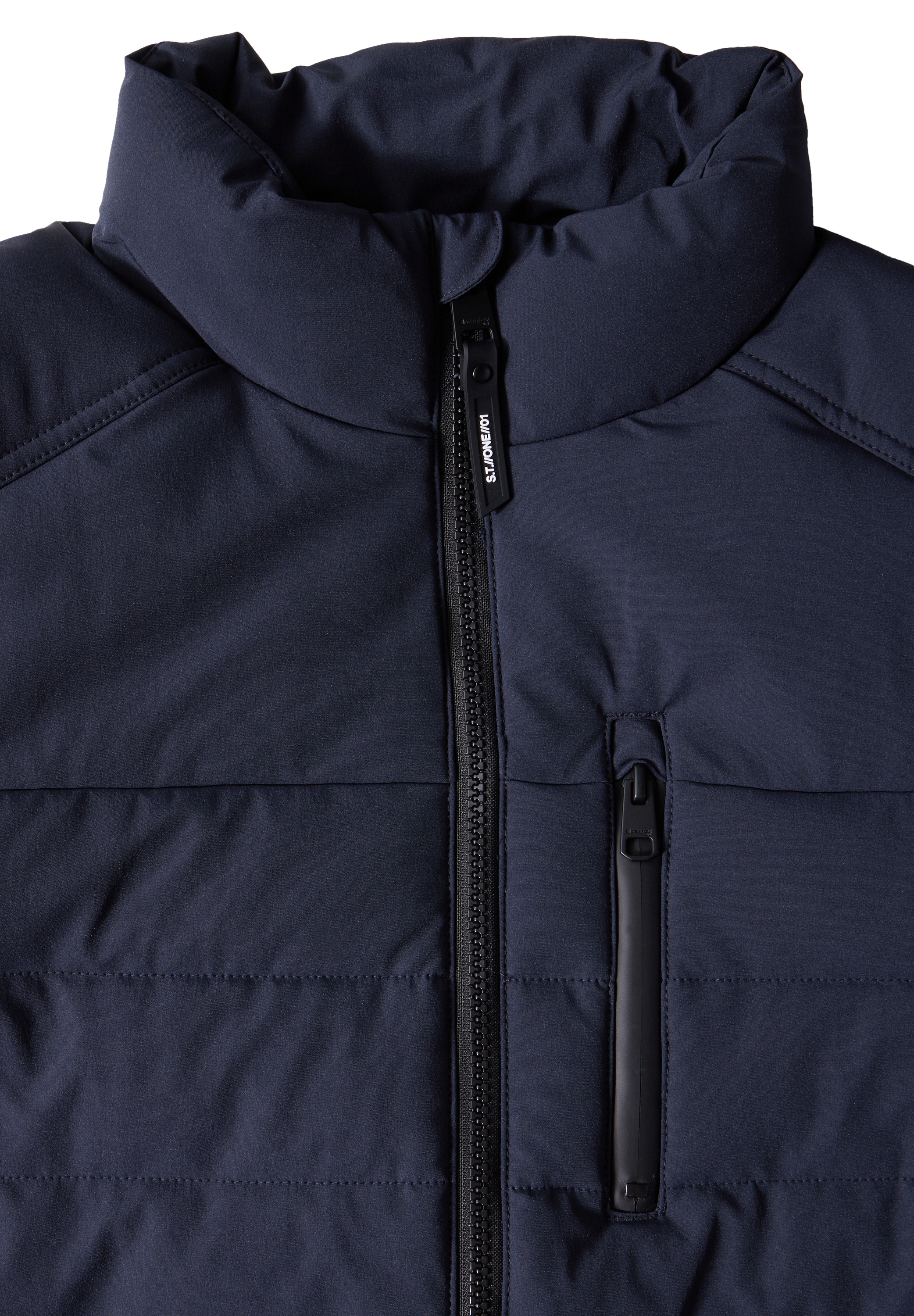 STREET ONE MEN Steppjacke, ohne Kapuze, mit Stehkragen