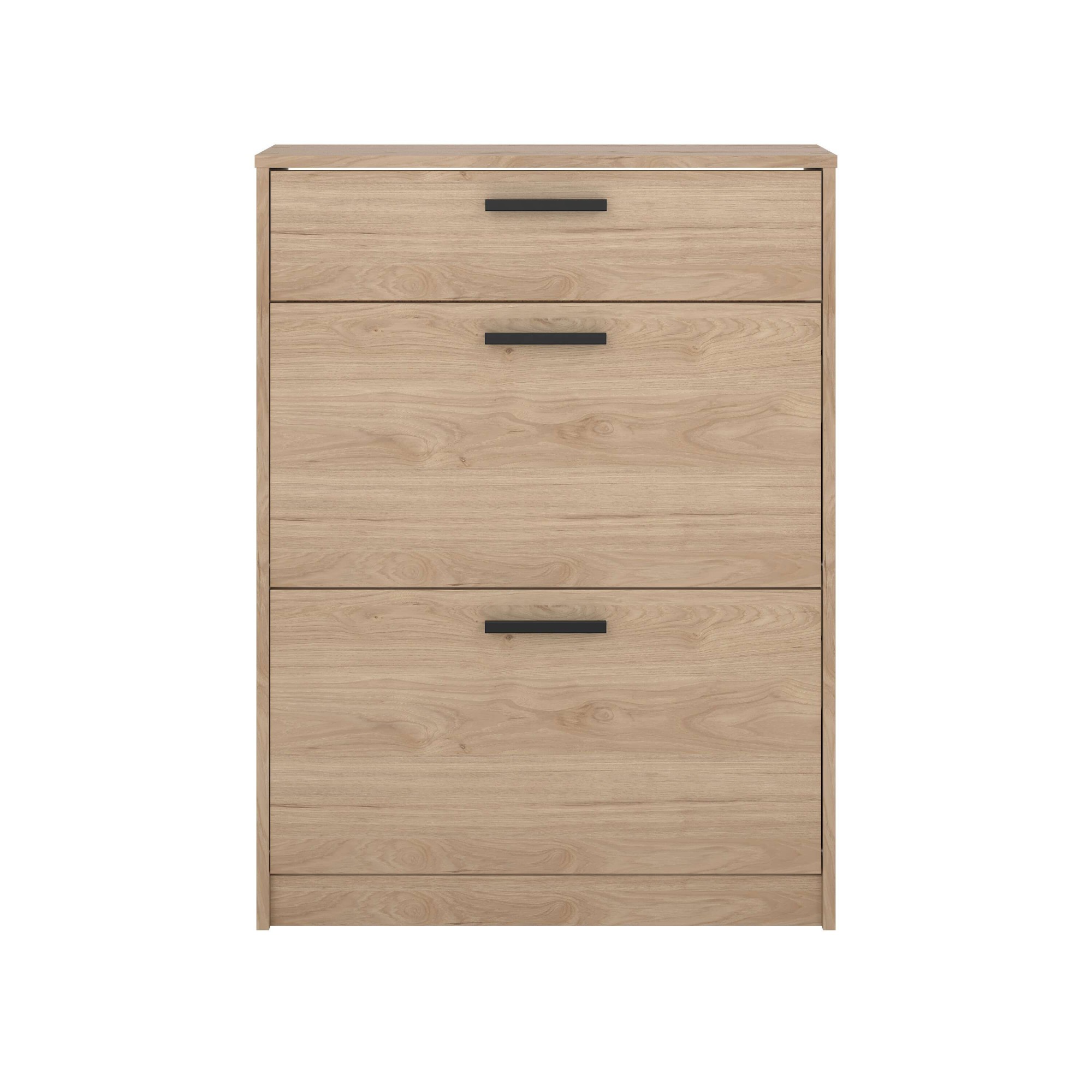 Home affaire Schuhkommode »Escape, praktischer Schuhschrank mit platzsparendem Design« Packung,  Schuhschrank mit 2 Klappen und Schublade für den Flur