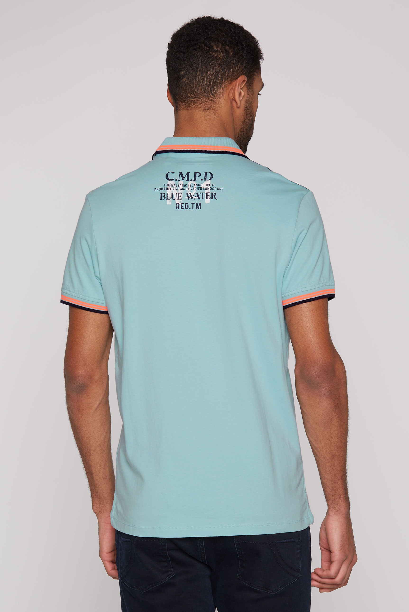 CAMP DAVID Poloshirt, mit Logo Artworks